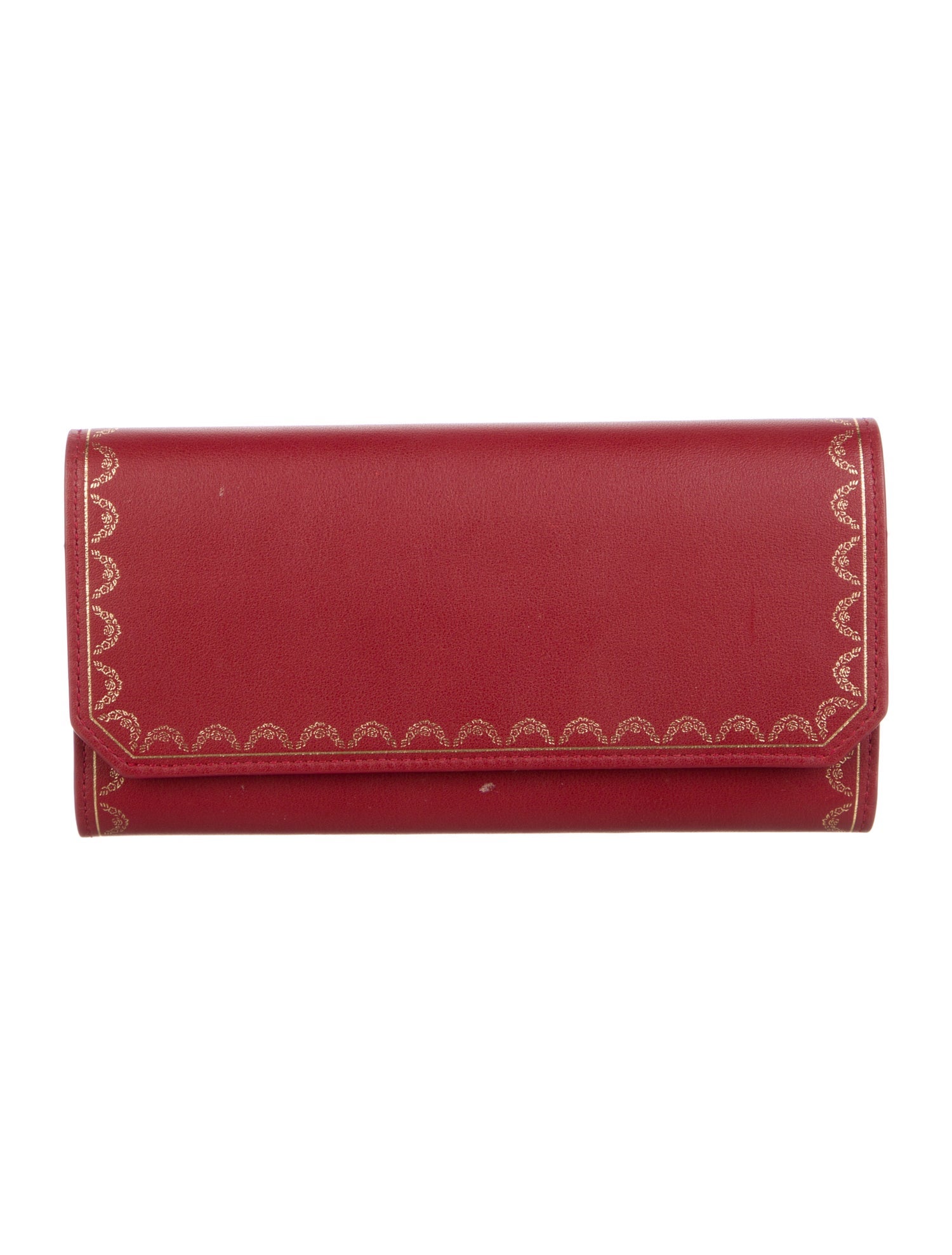 Cartier Leather Continental Wallet