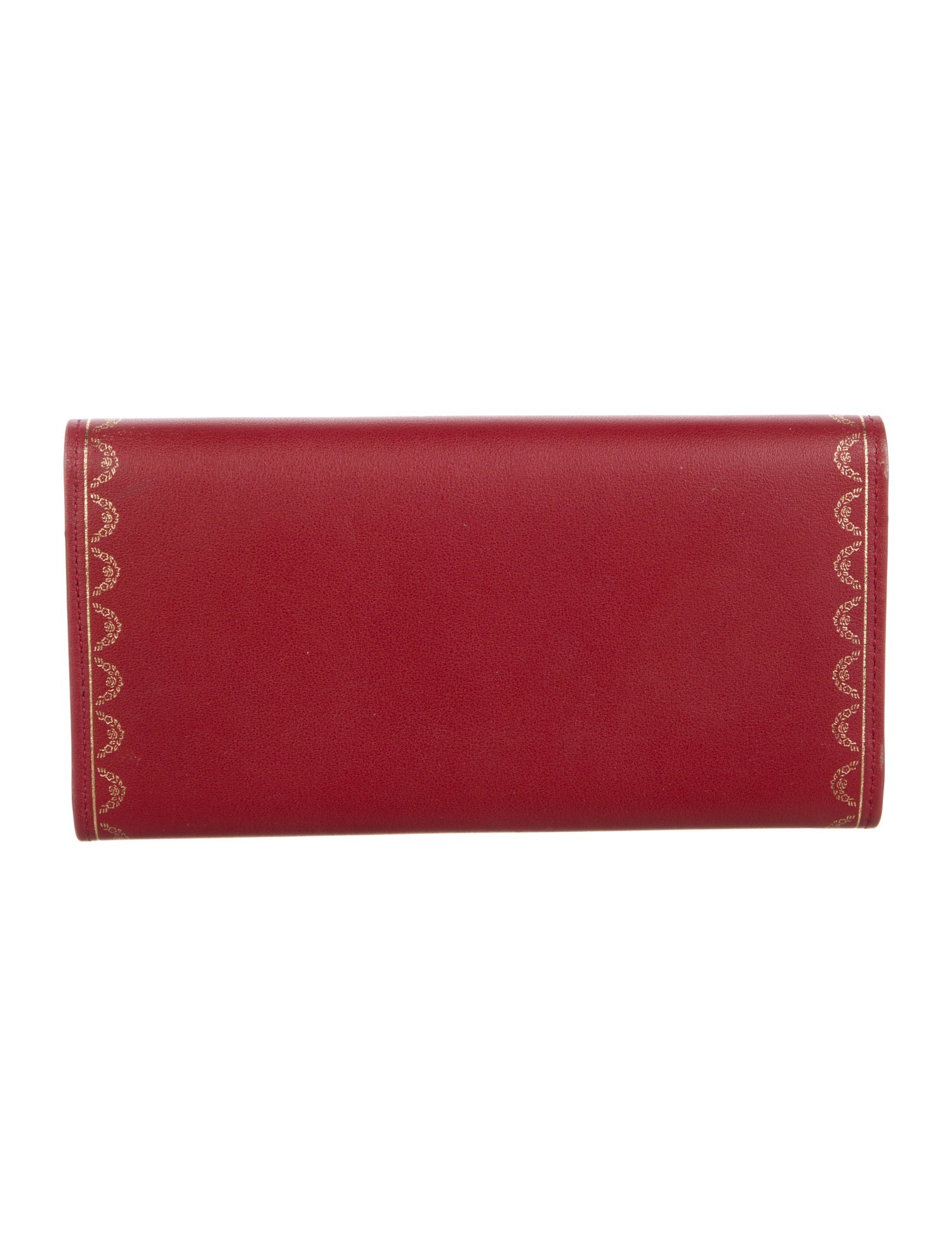 Cartier Leather Continental Wallet