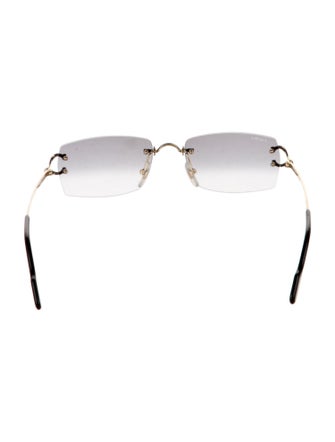 Cartier Signature C De Cartier Square Sunglasses