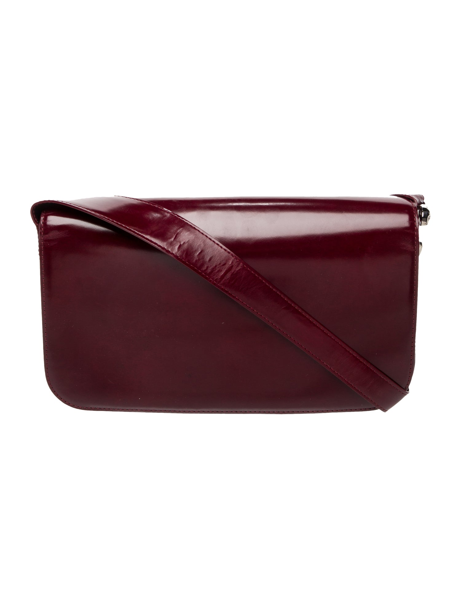 Cartier Patent Leather Shoulder Bag