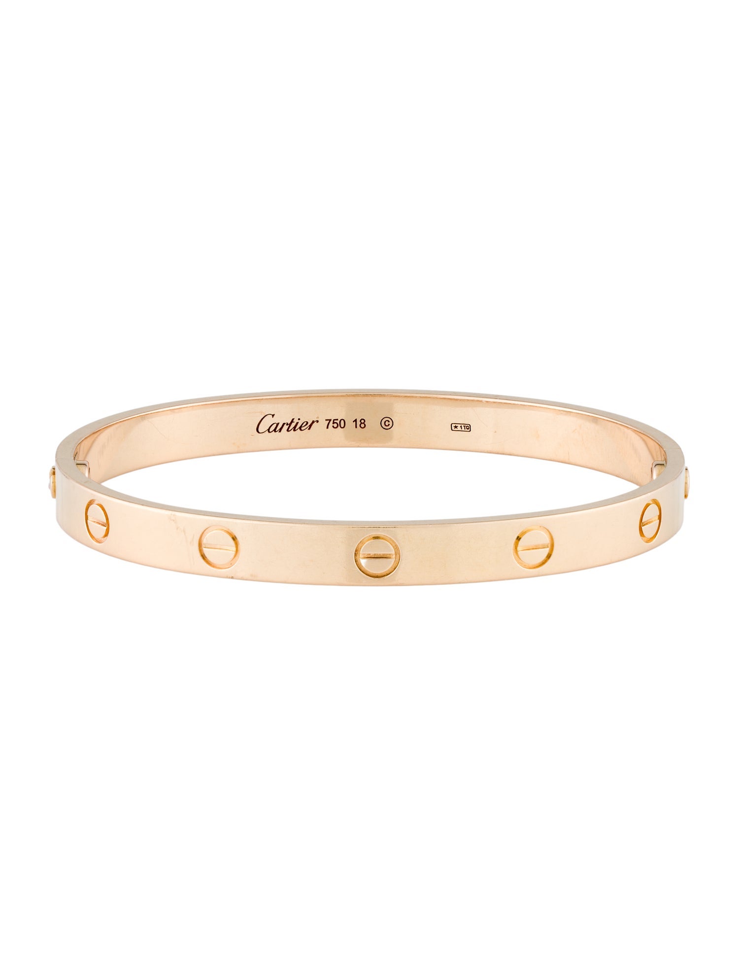 Cartier LOVE Bracelet, Classic Model