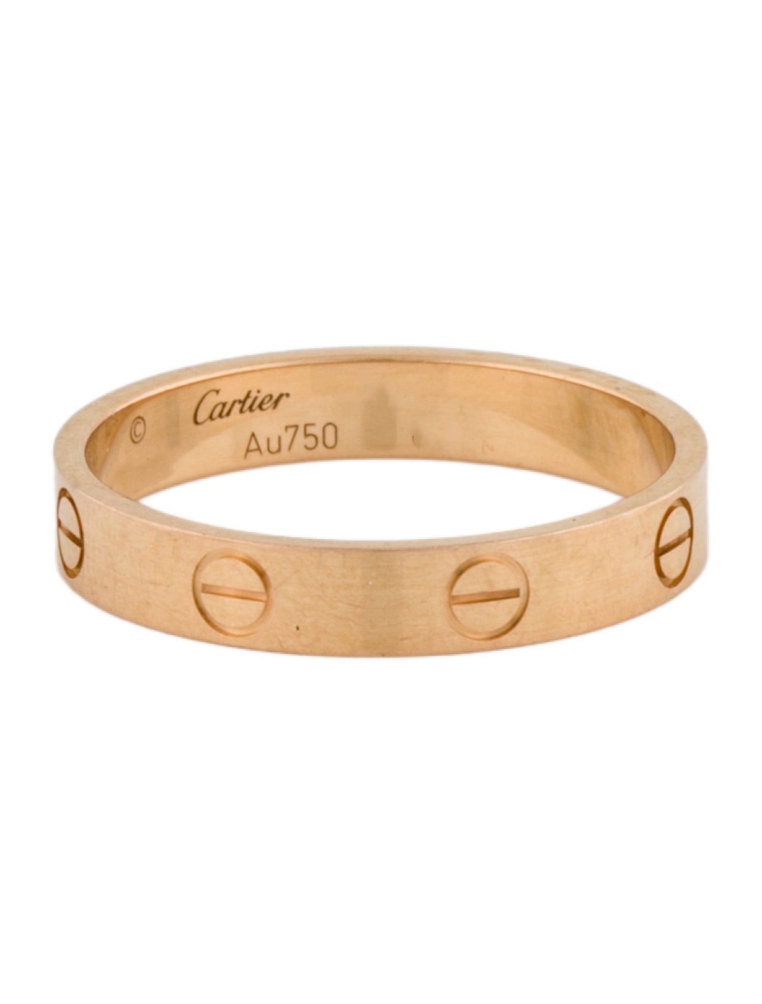 Cartier LOVE Ring, Small Model