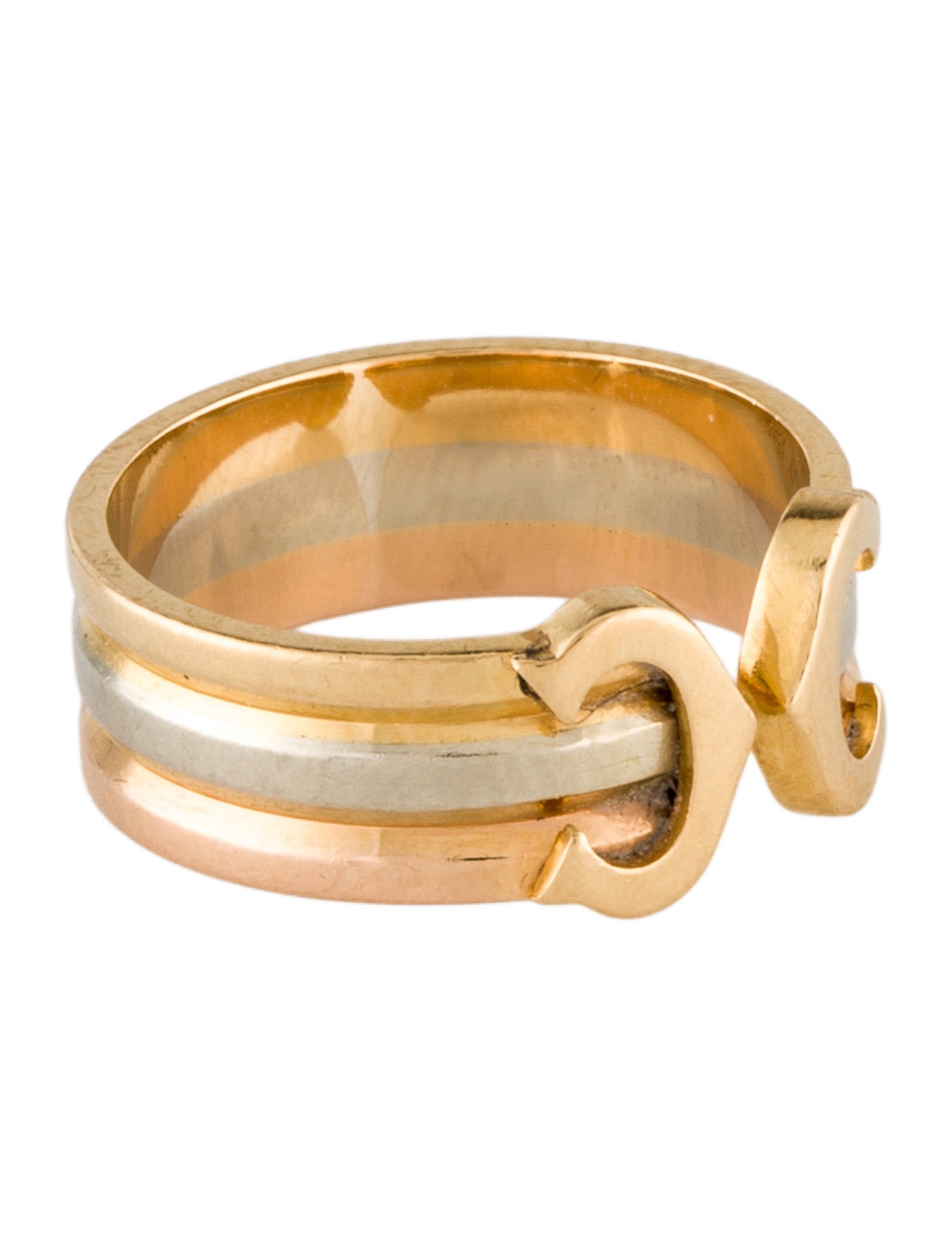 Cartier Vintage C de Cartier Ring