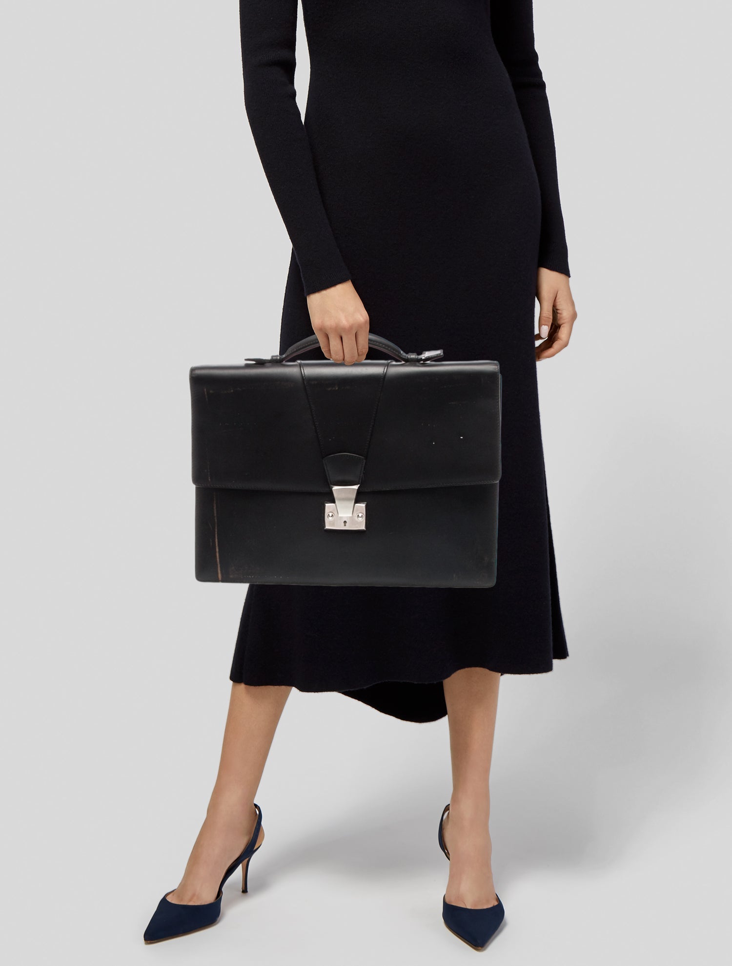 Cartier Leather Briefcase