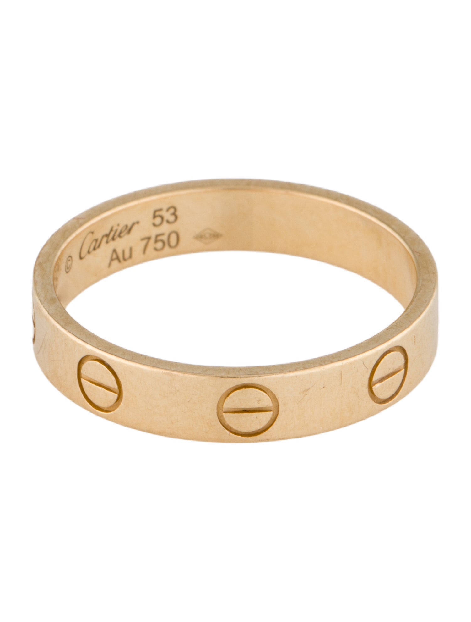 Cartier LOVE Ring, Small Model