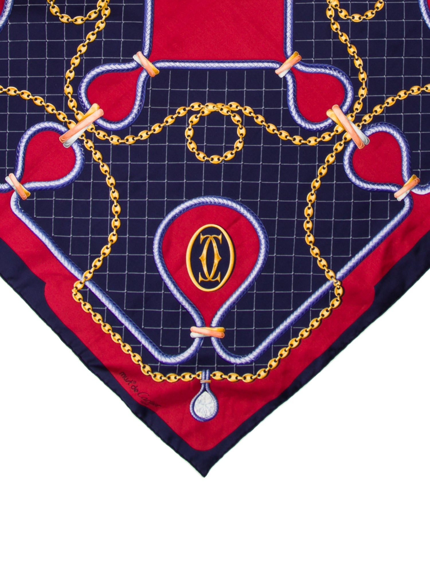 Cartier Silk Printed Scarf