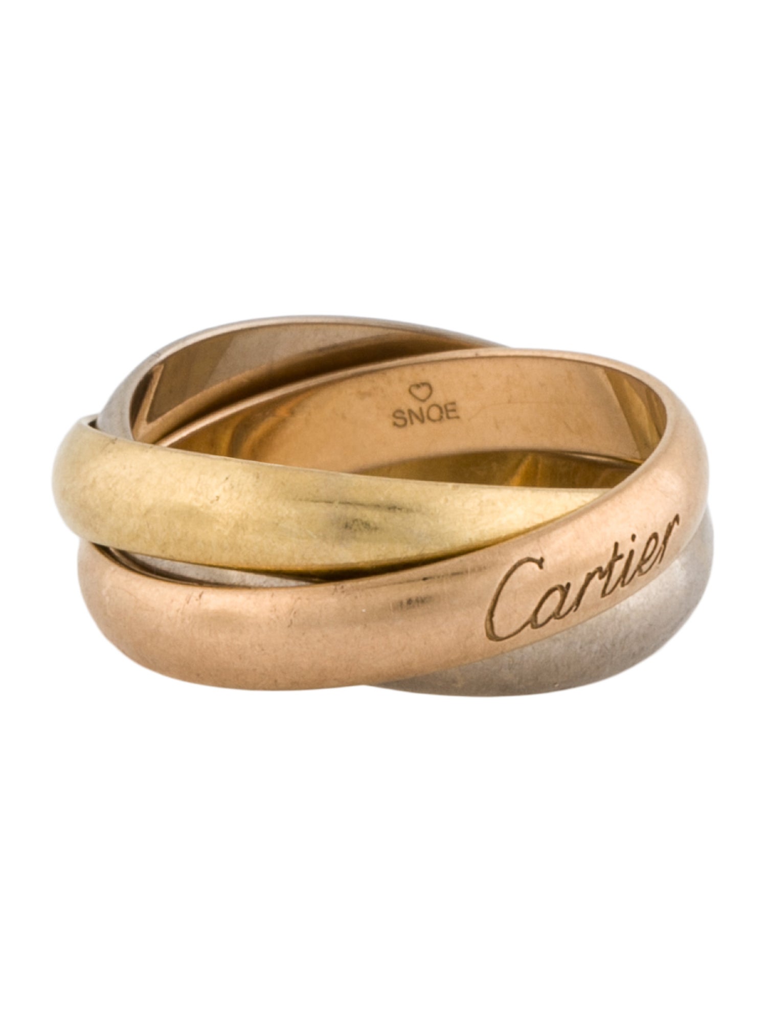 Cartier Vintage Trinity Ring, Classic Model
