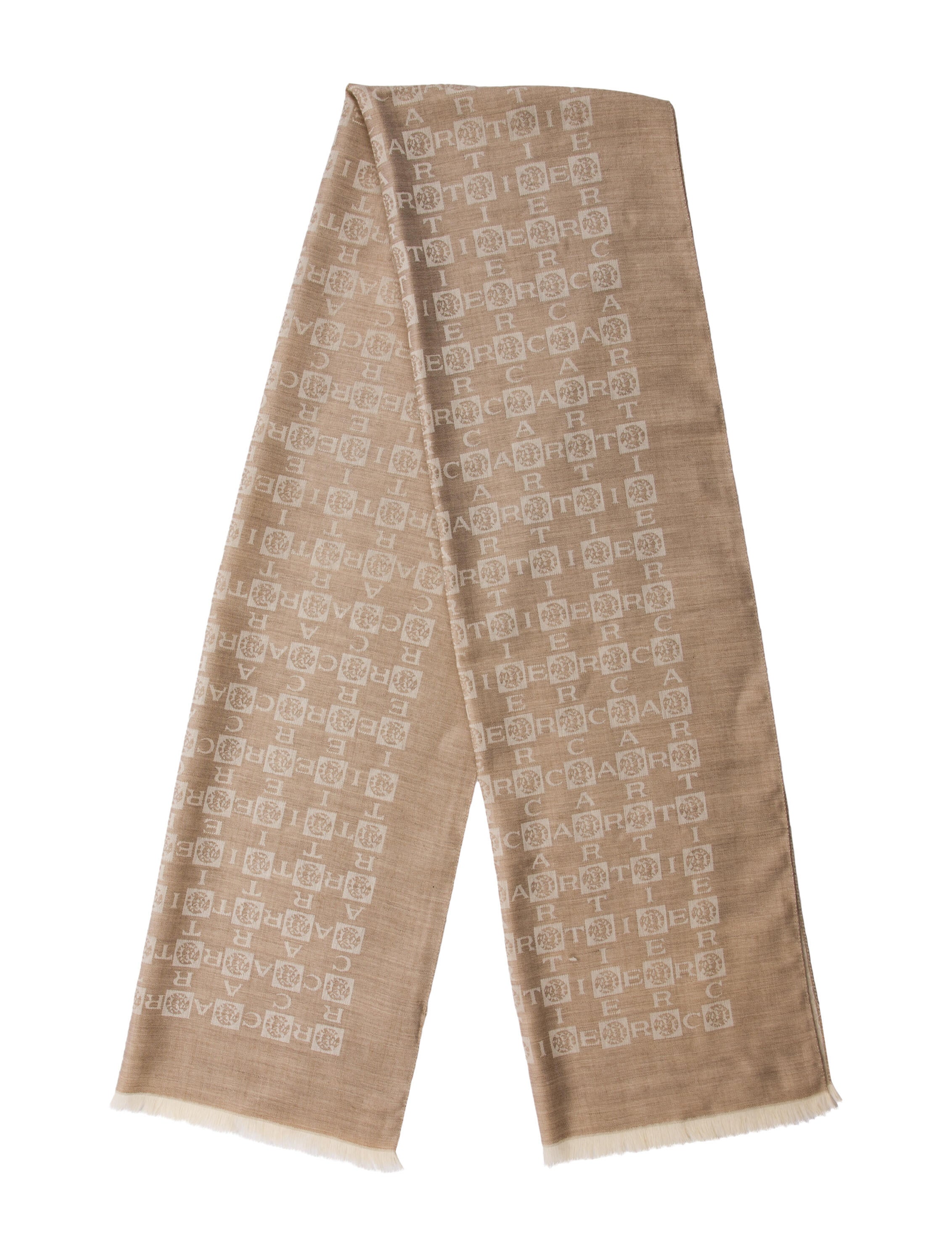 Cartier Cashmere Printed Scarf