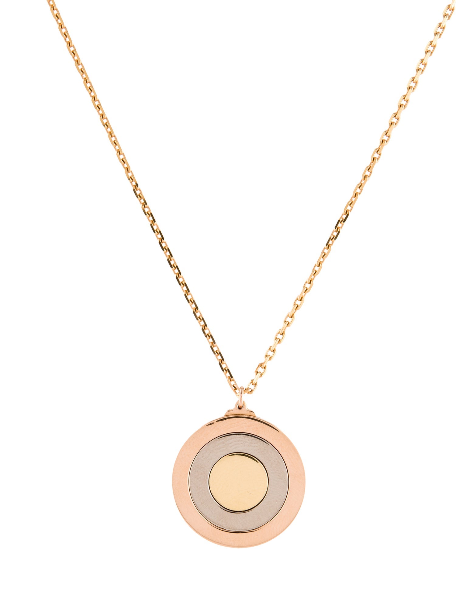 Cartier Trinity Movable Disc Pendant Necklace