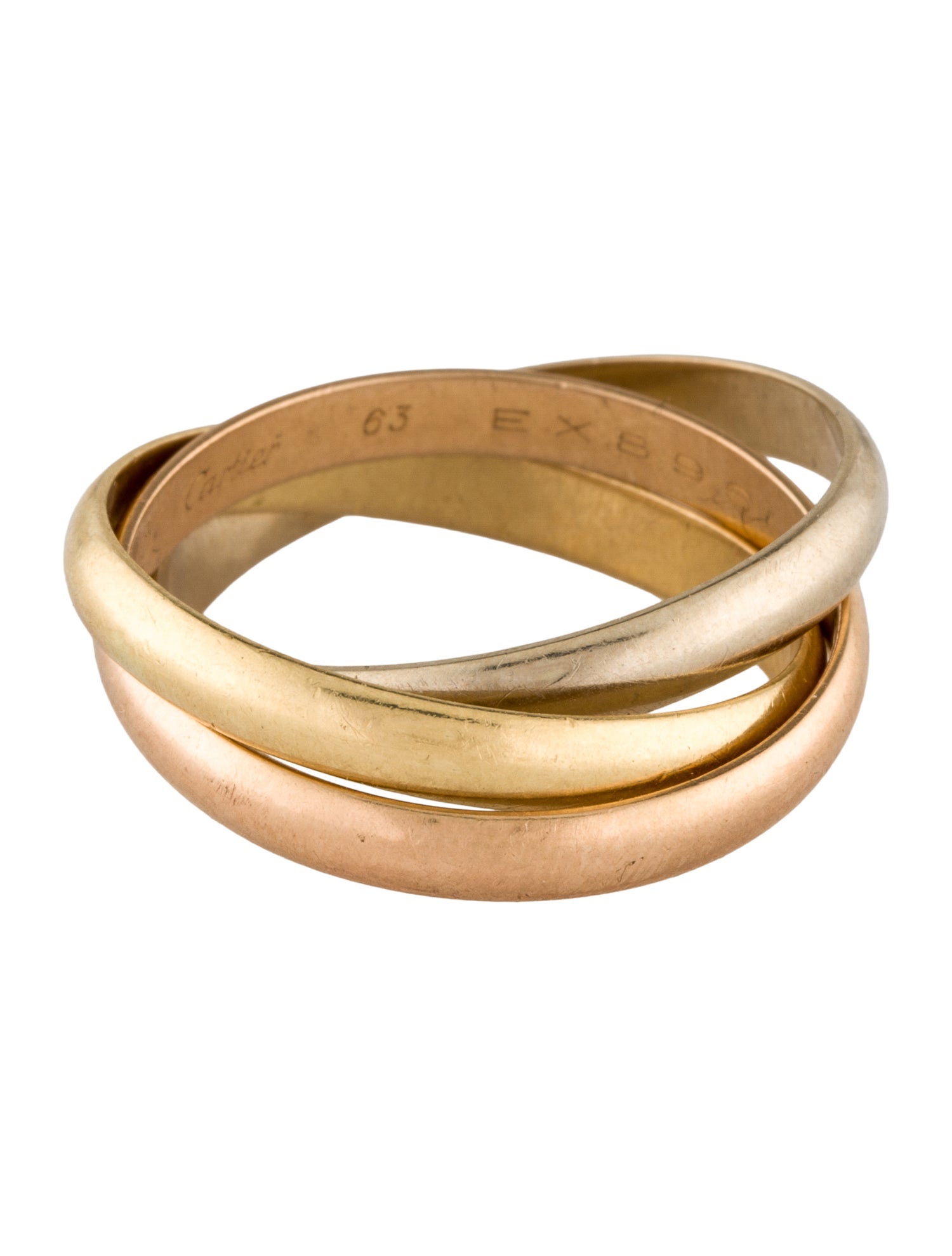 Cartier Vintage Trinity Ring, Classic Model