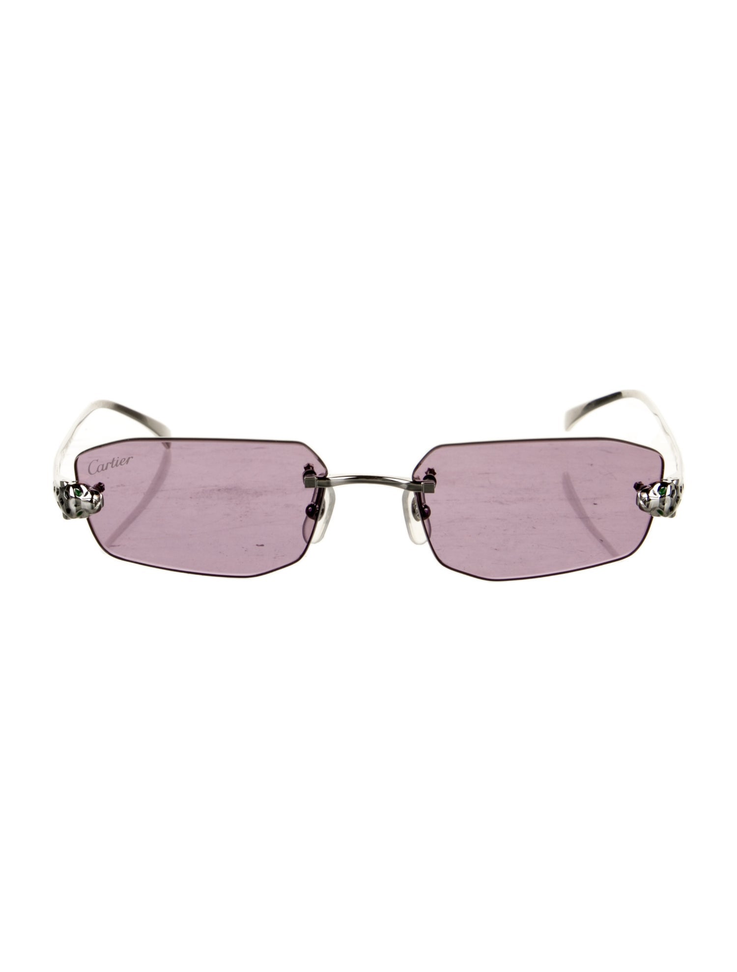 Cartier Panthere De Cartier Square Sunglasses