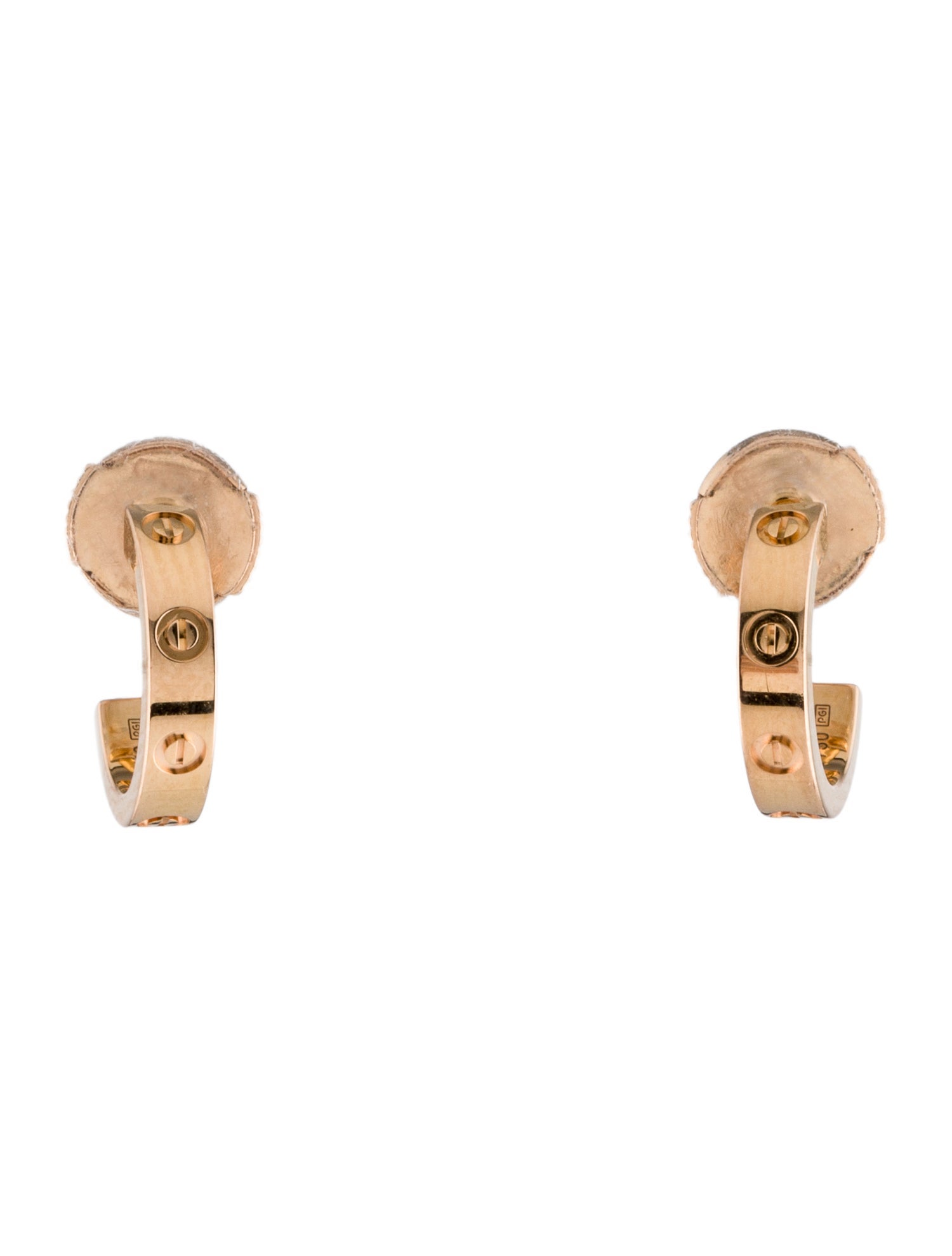 Cartier Small LOVE Hoop Earrings
