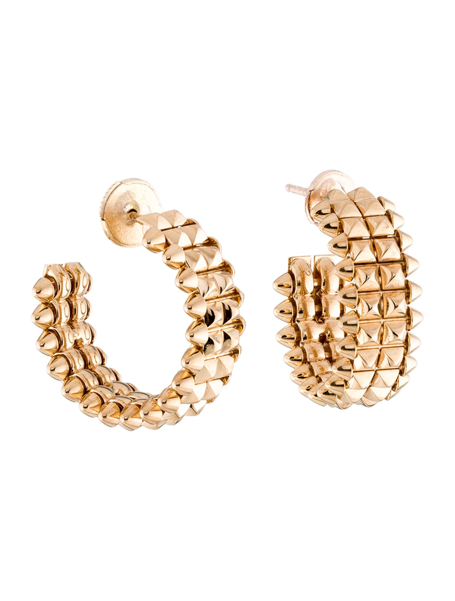 Cartier Clash de Cartier Hoop Earrings, Double Row