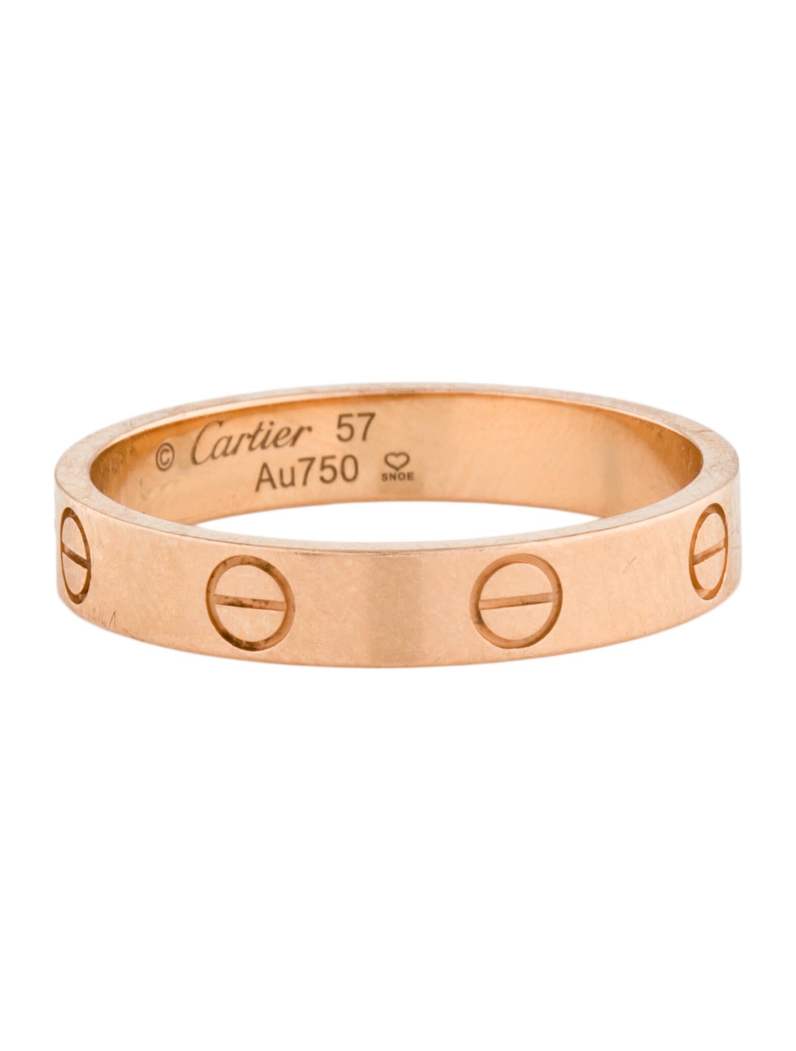 Cartier LOVE Ring, Small Model