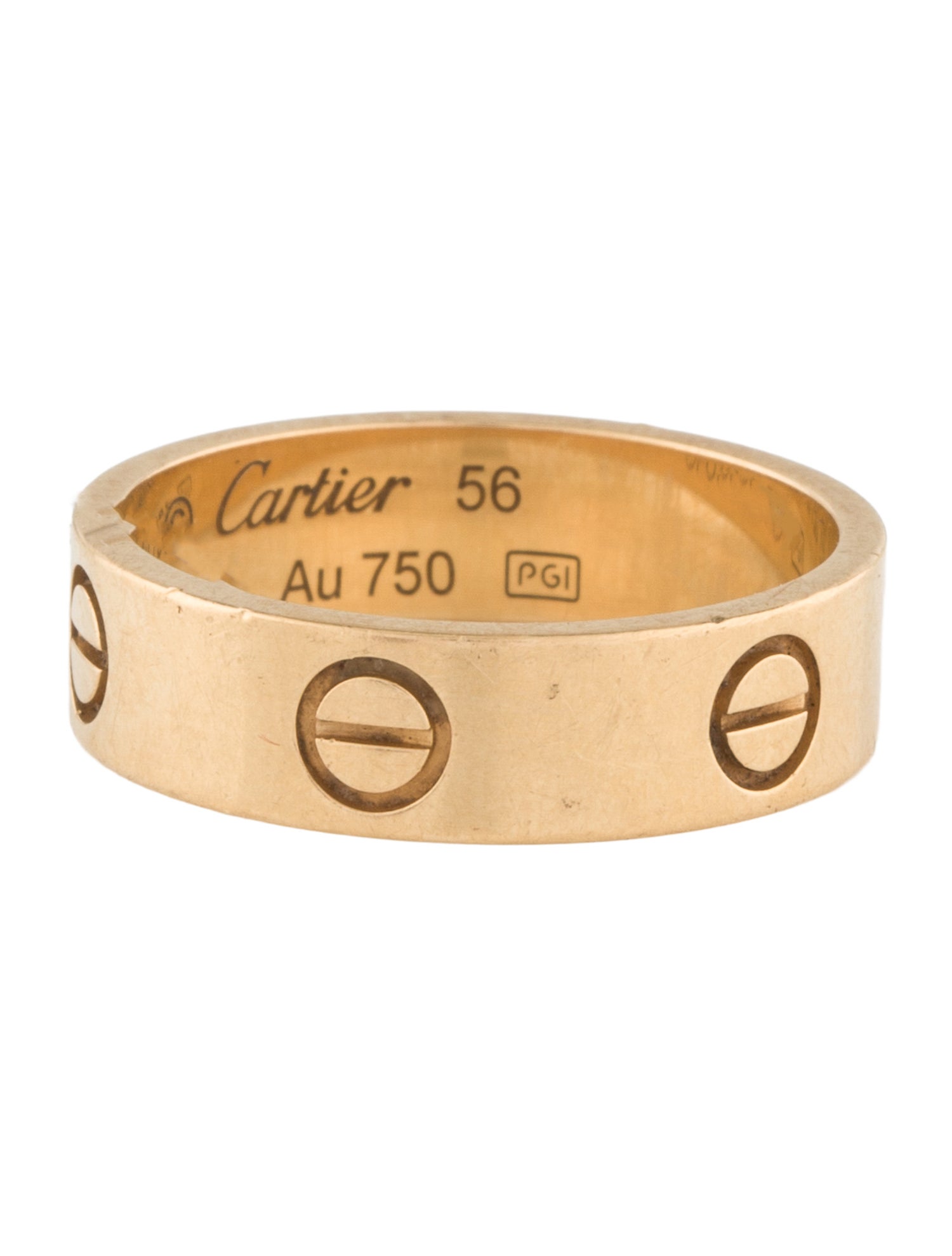 Cartier LOVE Ring, Classic Model