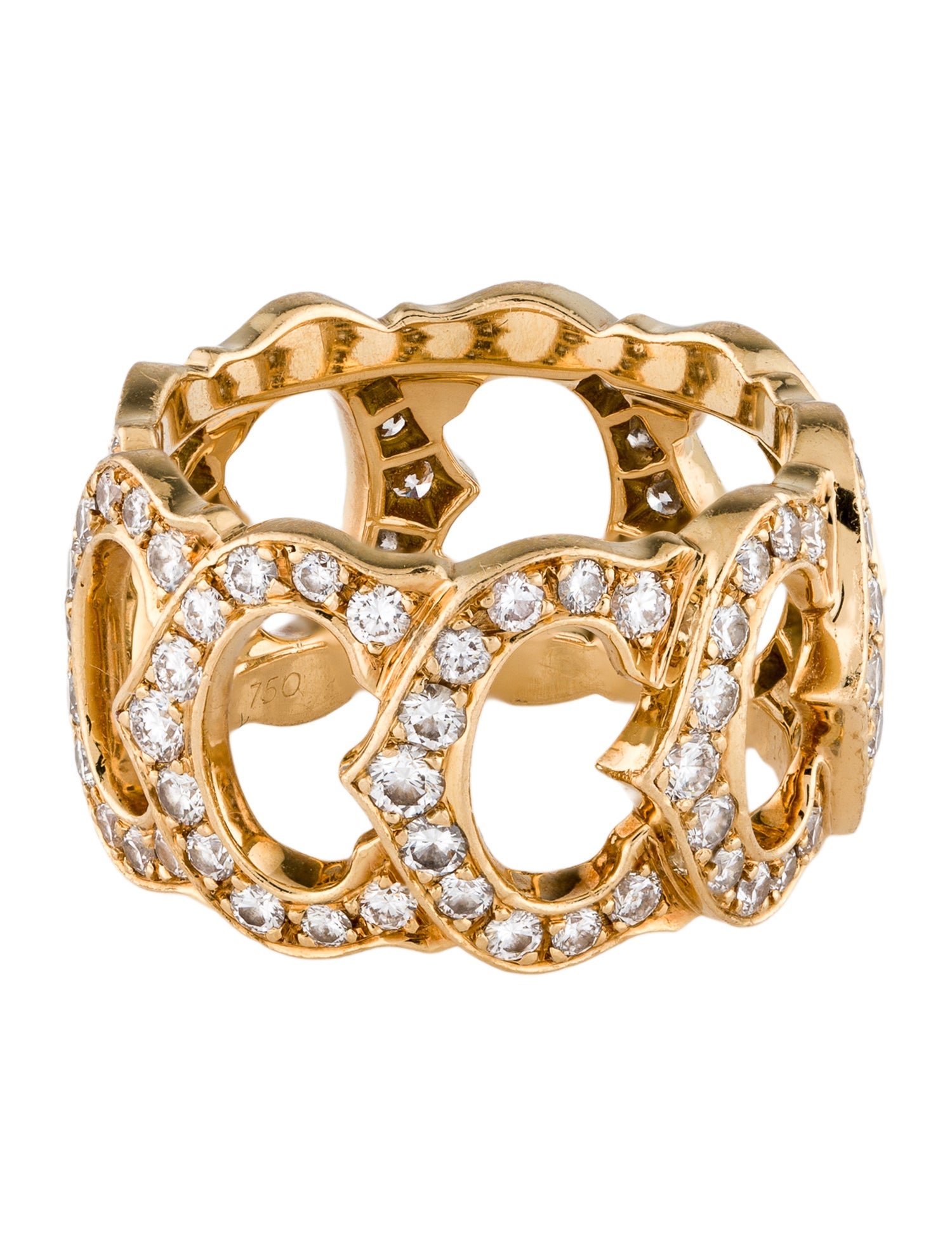 Cartier Vintage C de Cartier Ring
