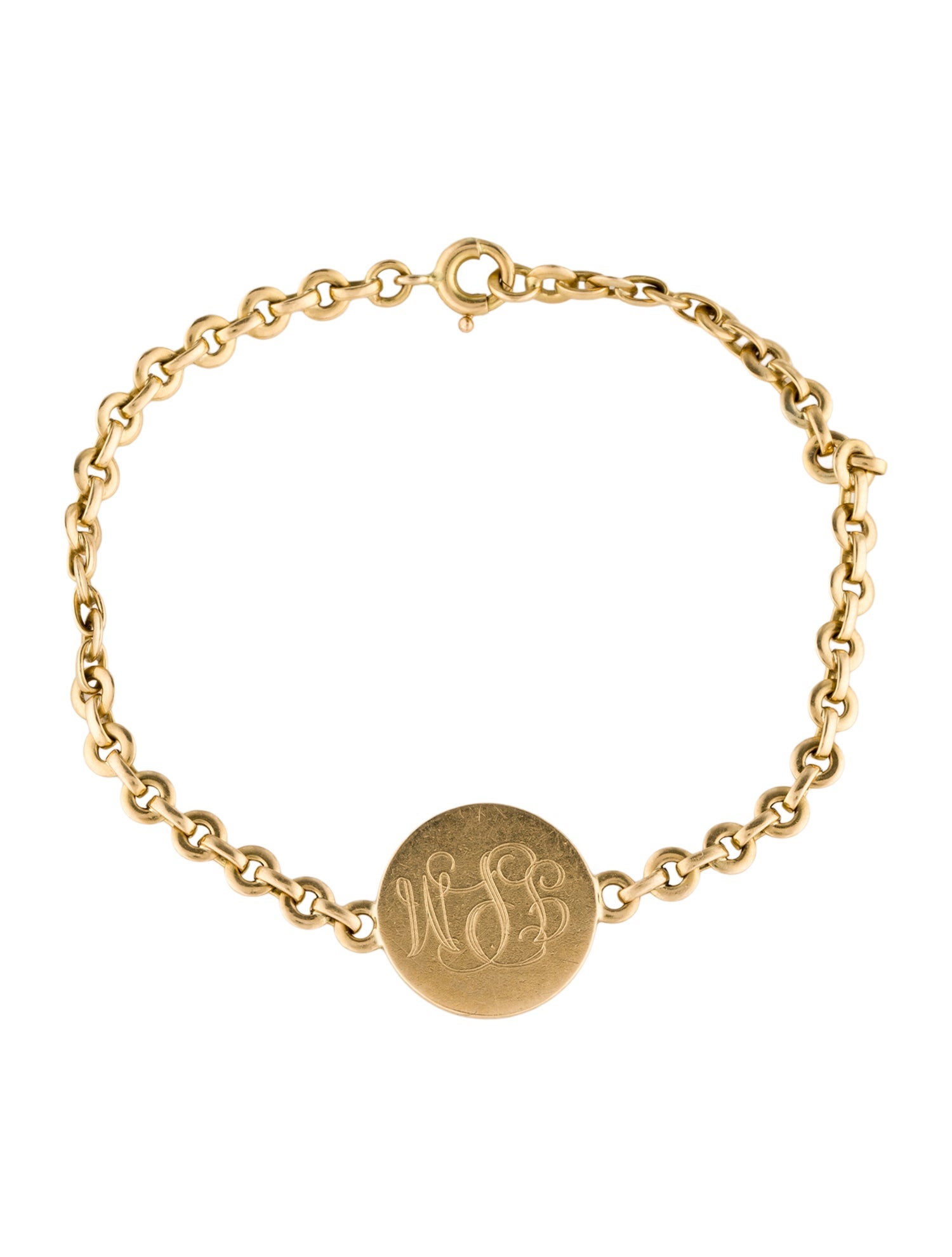 Cartier Vintage Round ID Bracelet