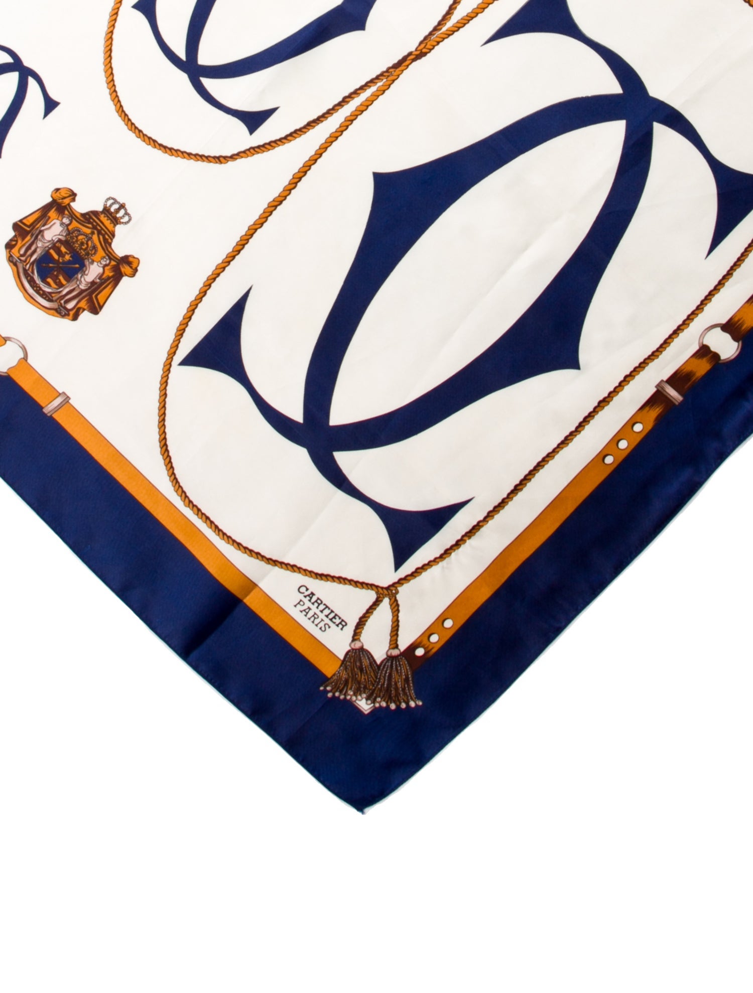 Cartier Silk Vintage Scarf