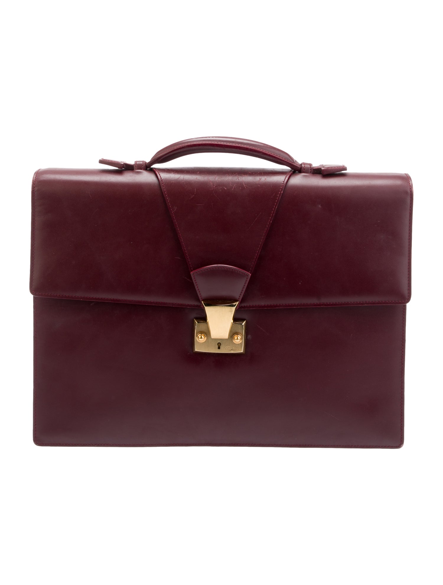 Cartier Leather Briefcase