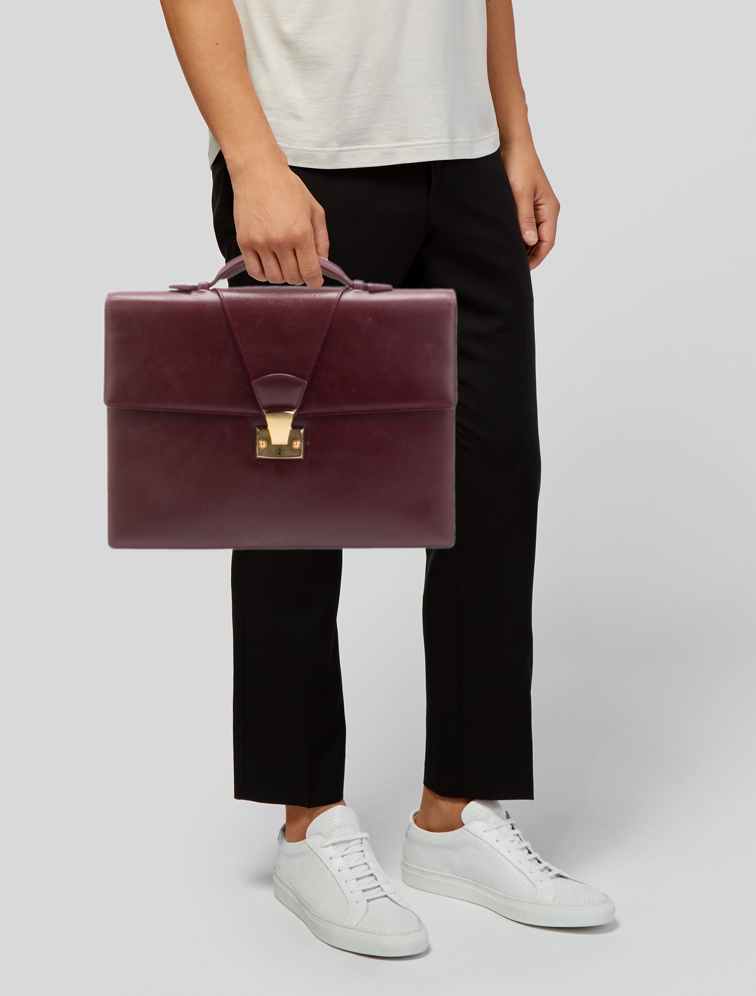 Cartier Leather Briefcase