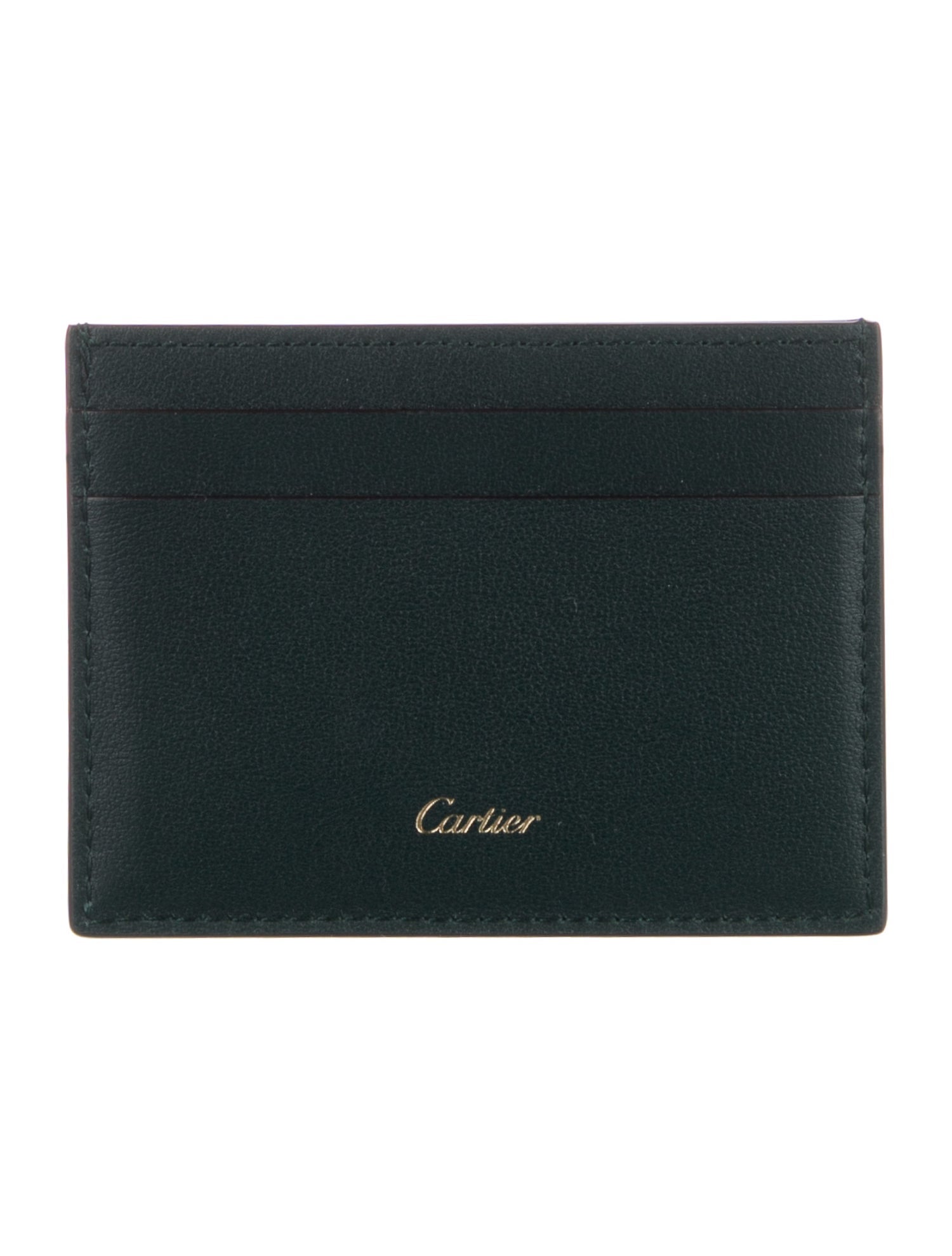 Cartier Leather Printed Card Holder