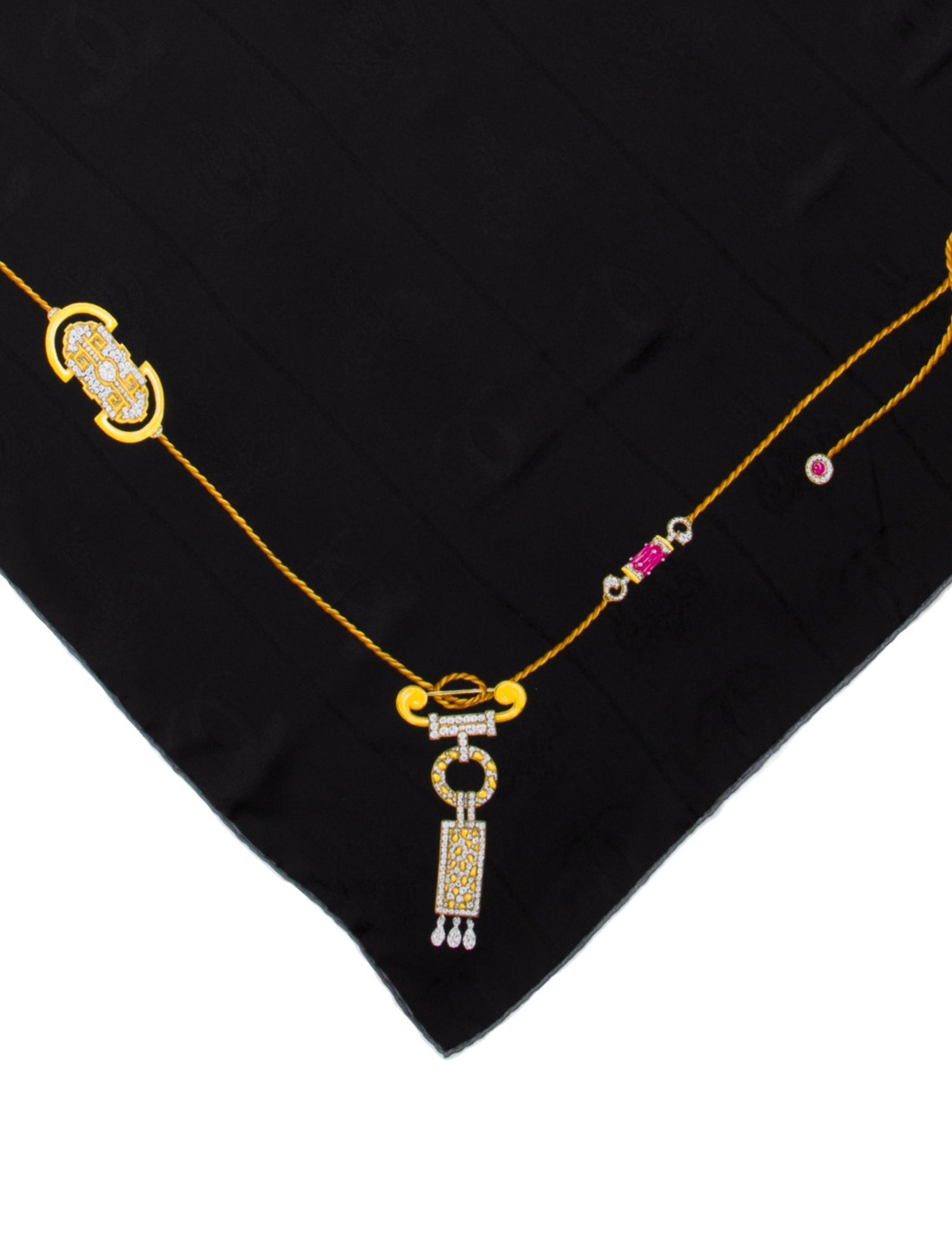 Cartier Silk Printed Scarf