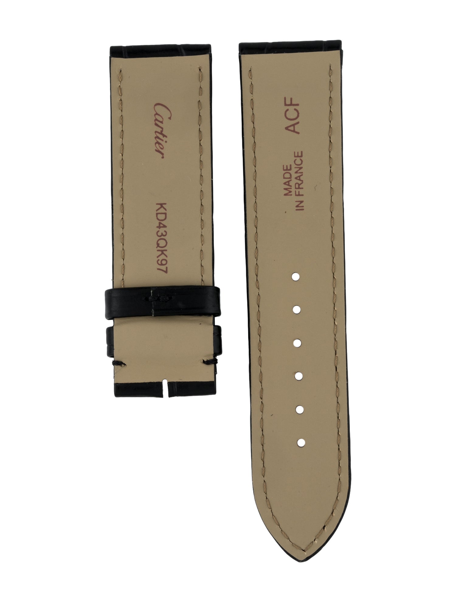 Cartier 19mm Watch Strap.