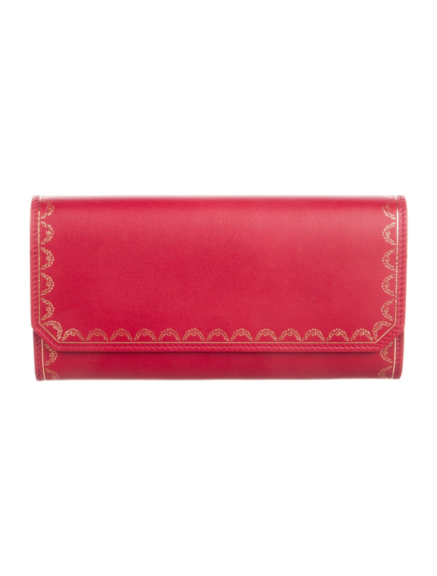 Cartier Leather Continental Wallet