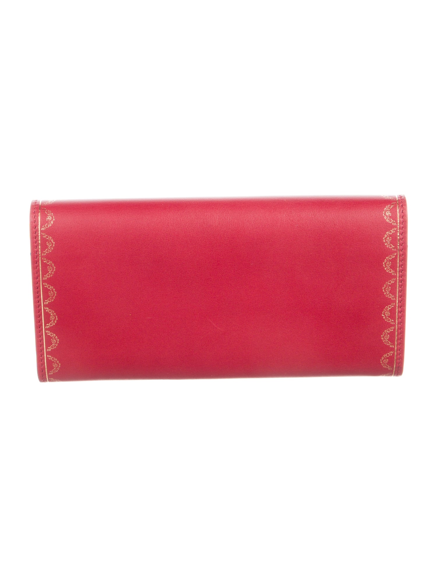 Cartier Leather Continental Wallet