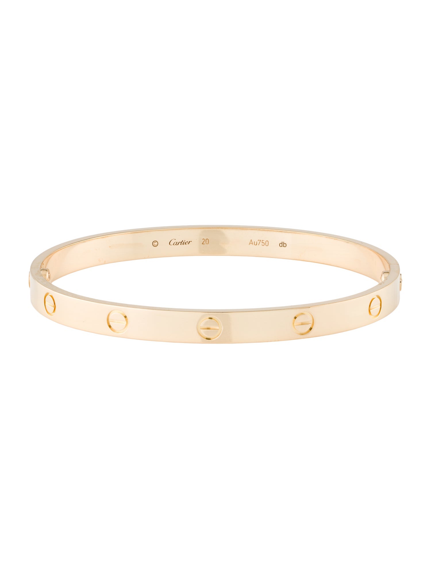 Cartier Classic LOVE Bracelet.