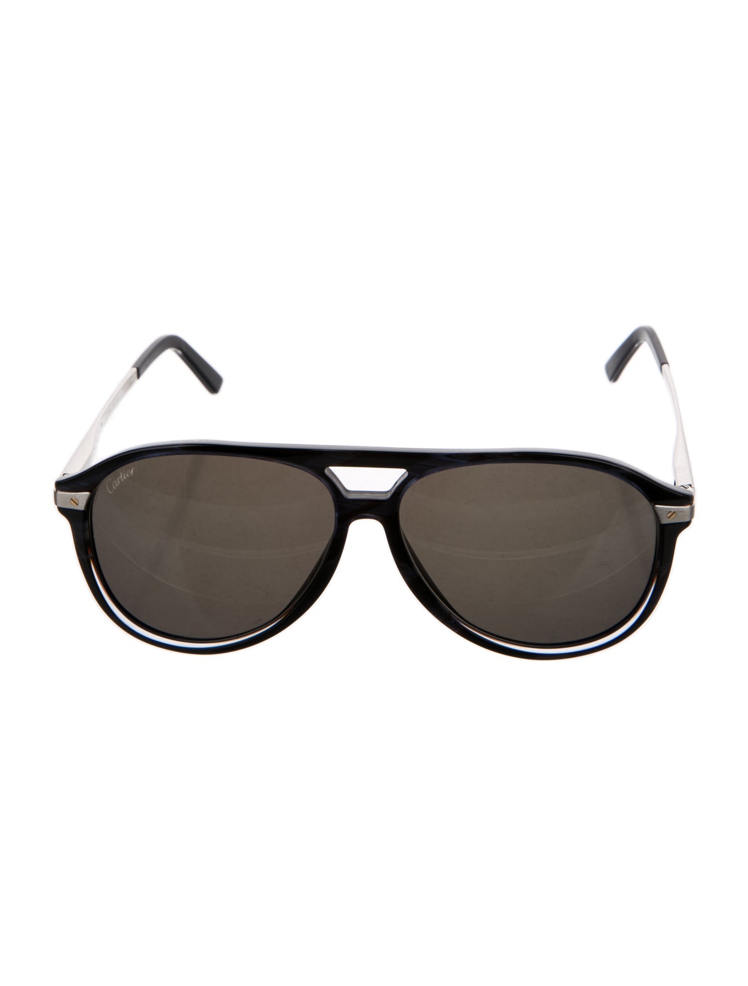 Cartier Round Tinted Sunglasses