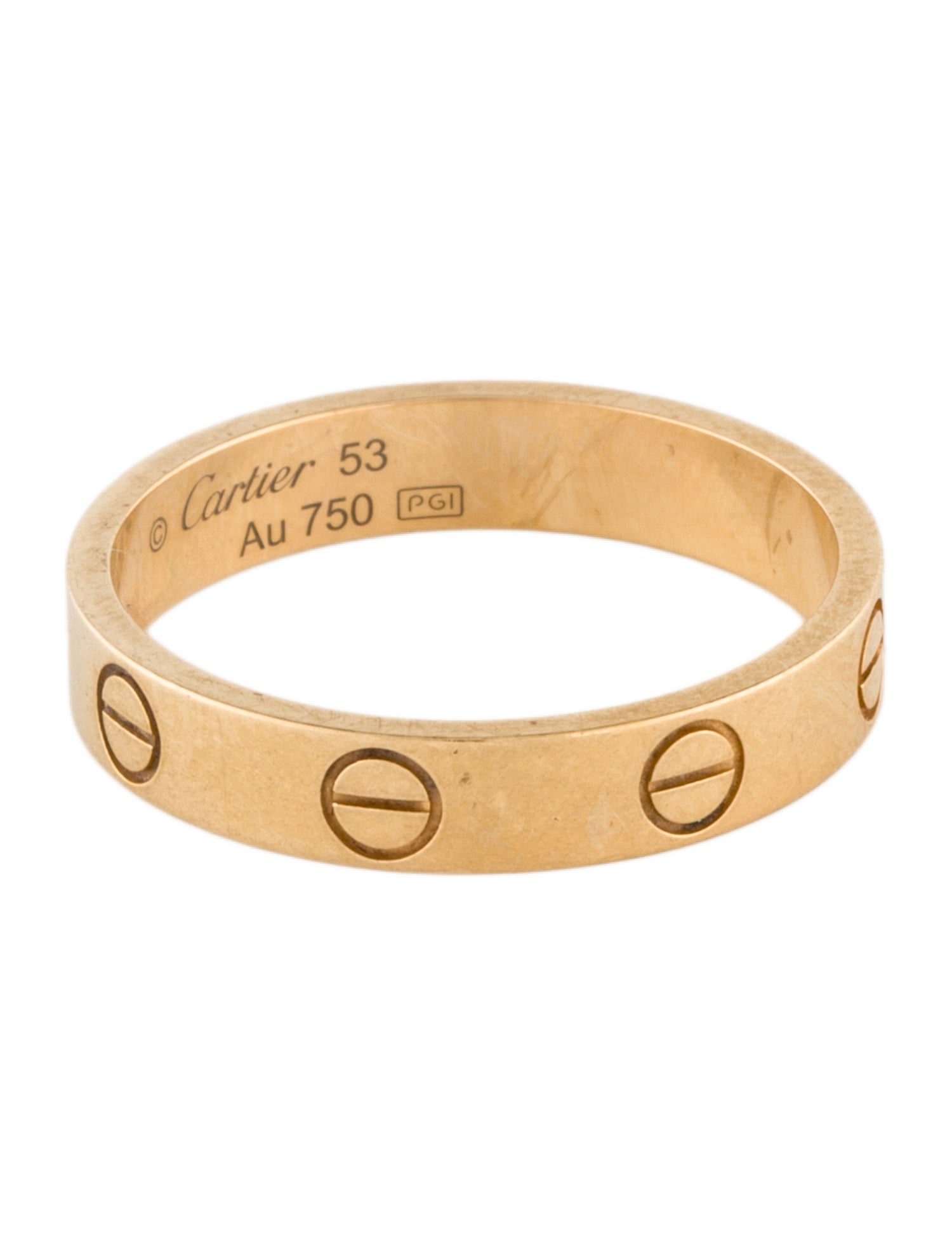 Cartier LOVE Ring, Small Model