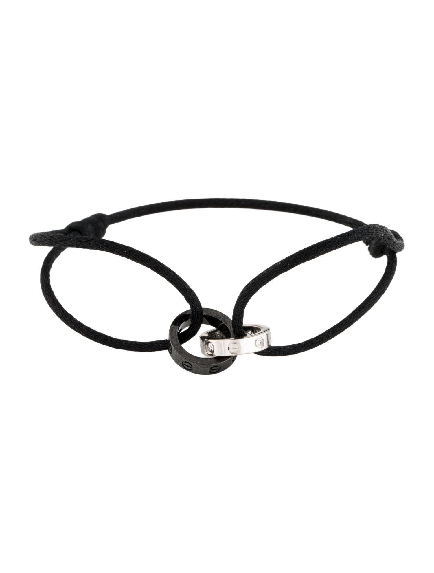 Cartier LOVE Bracelet, Ceramic on Cord