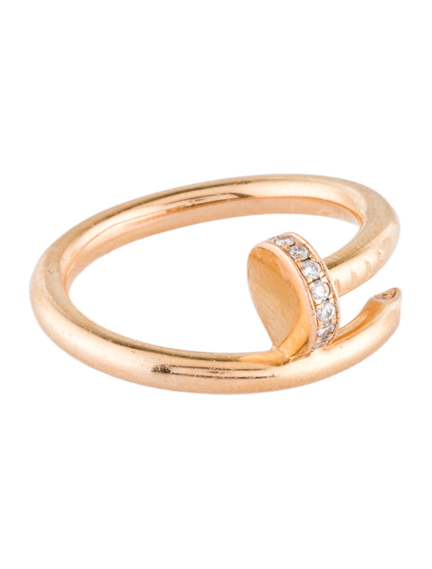 Cartier Juste un Clou Ring, Classic Model, Diamonds