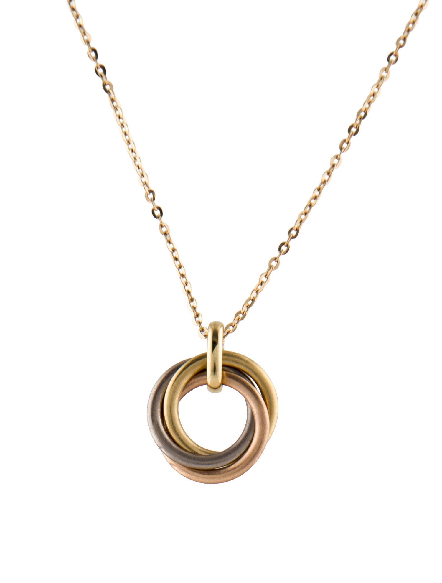 Cartier Small Trinity Pendant Necklace