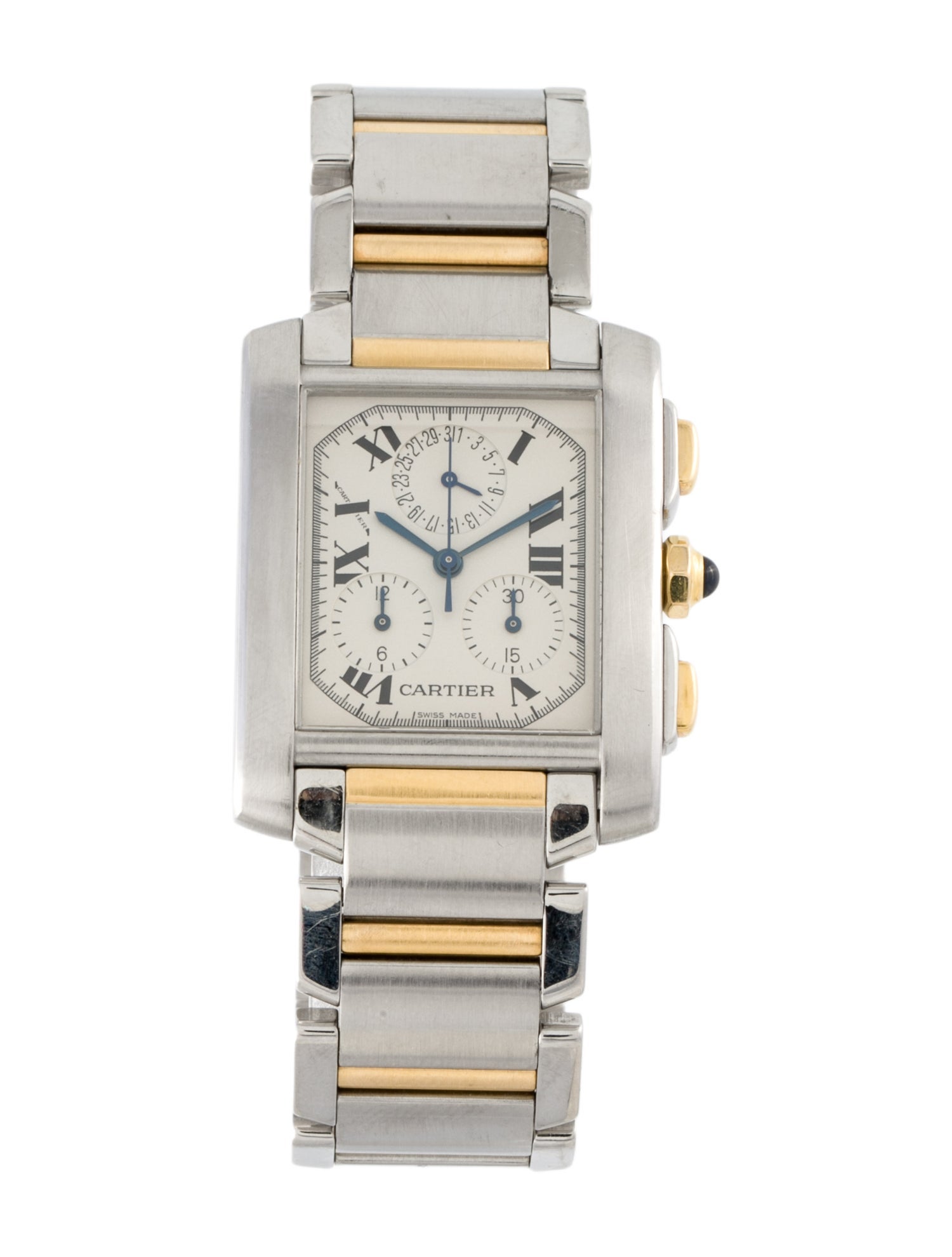 Cartier Tank Française Chronoreflex Watch