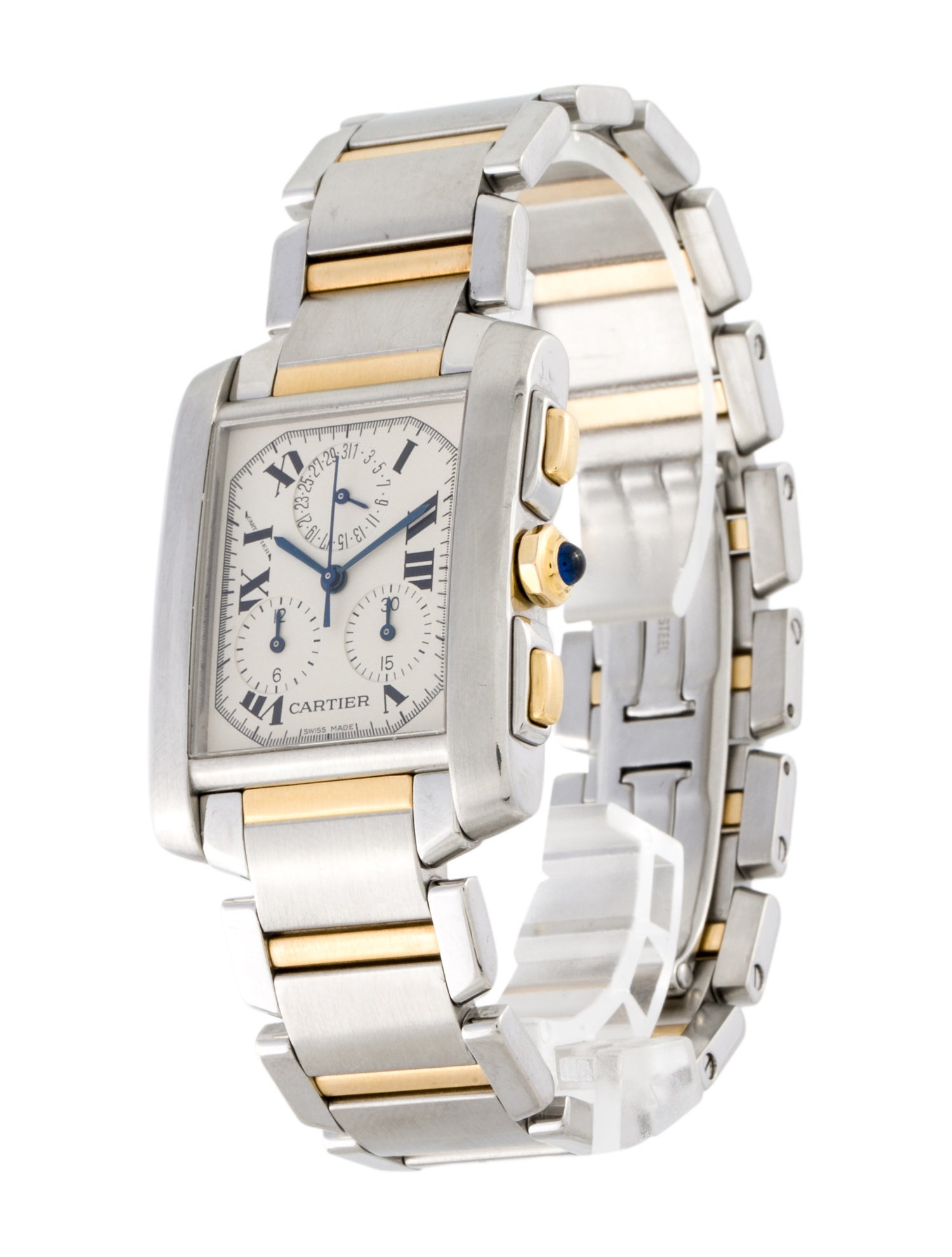 Cartier Tank Française Chronoreflex Watch