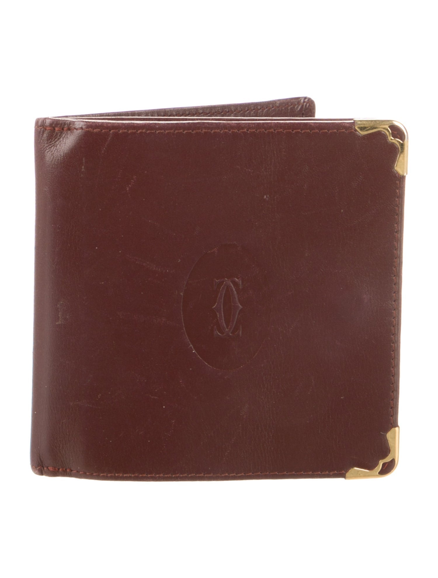 Cartier Leather Bifold Wallet