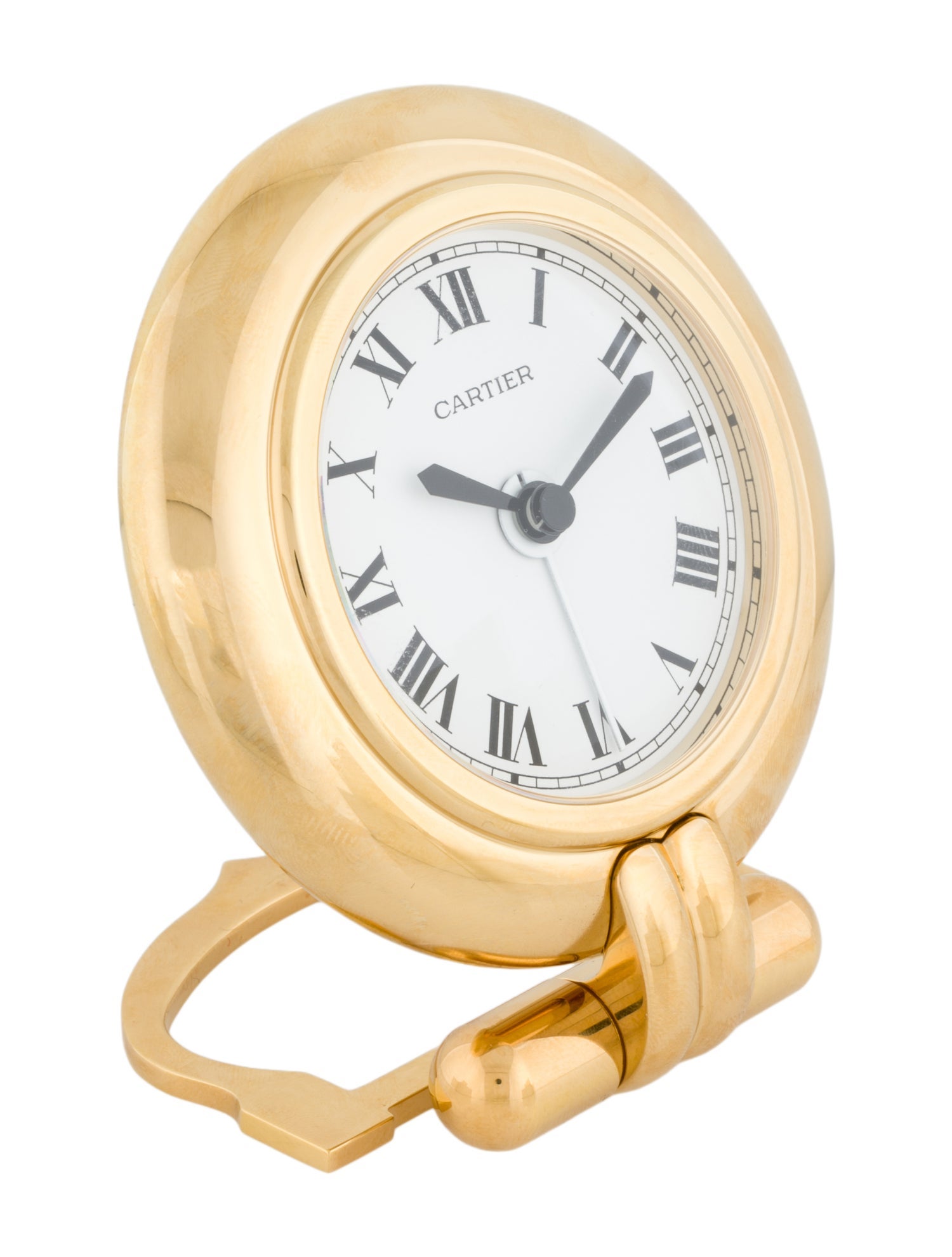 Cartier Colisee Travel Desk Alarm Clock