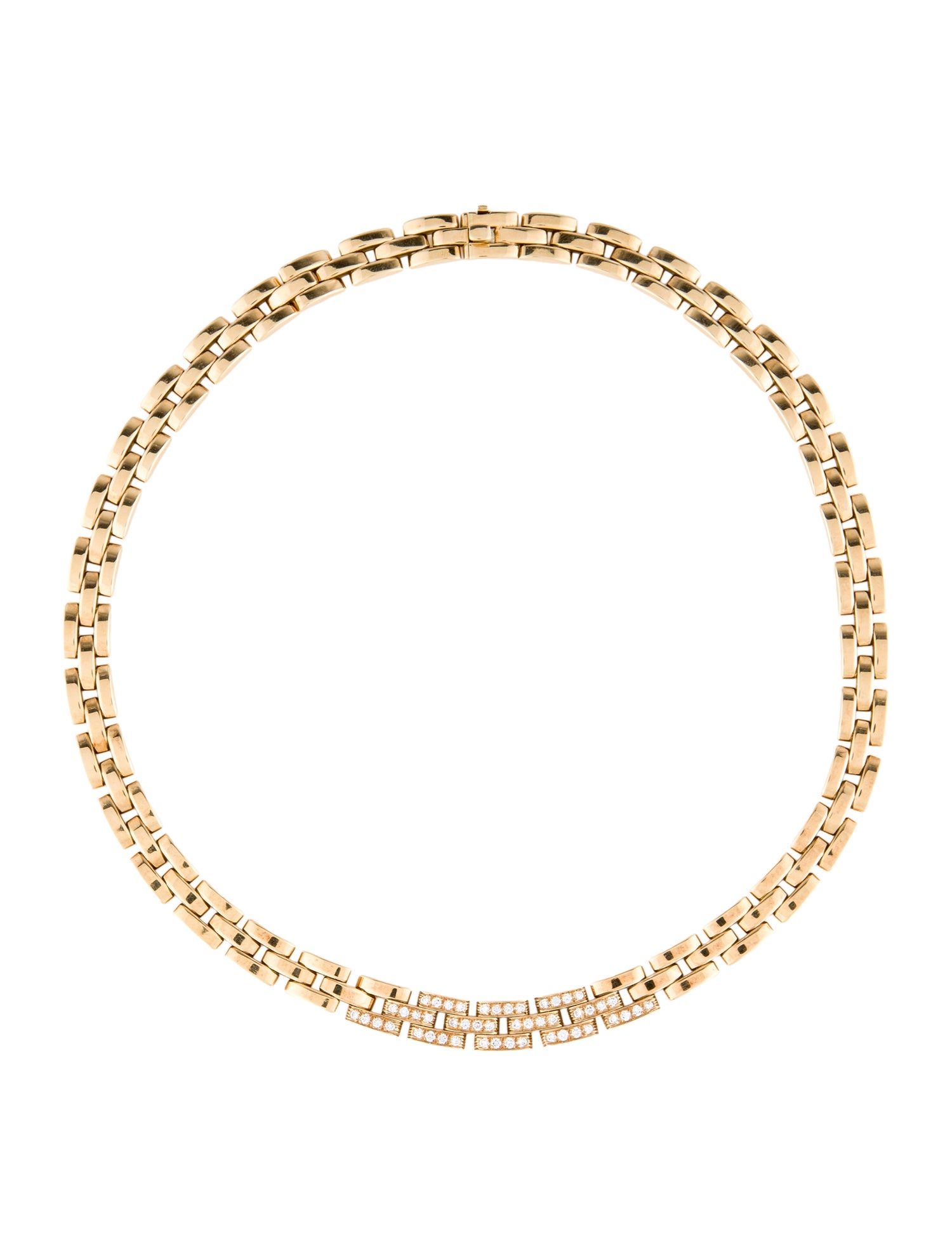 Cartier Maillon de Panthere Collar Necklace