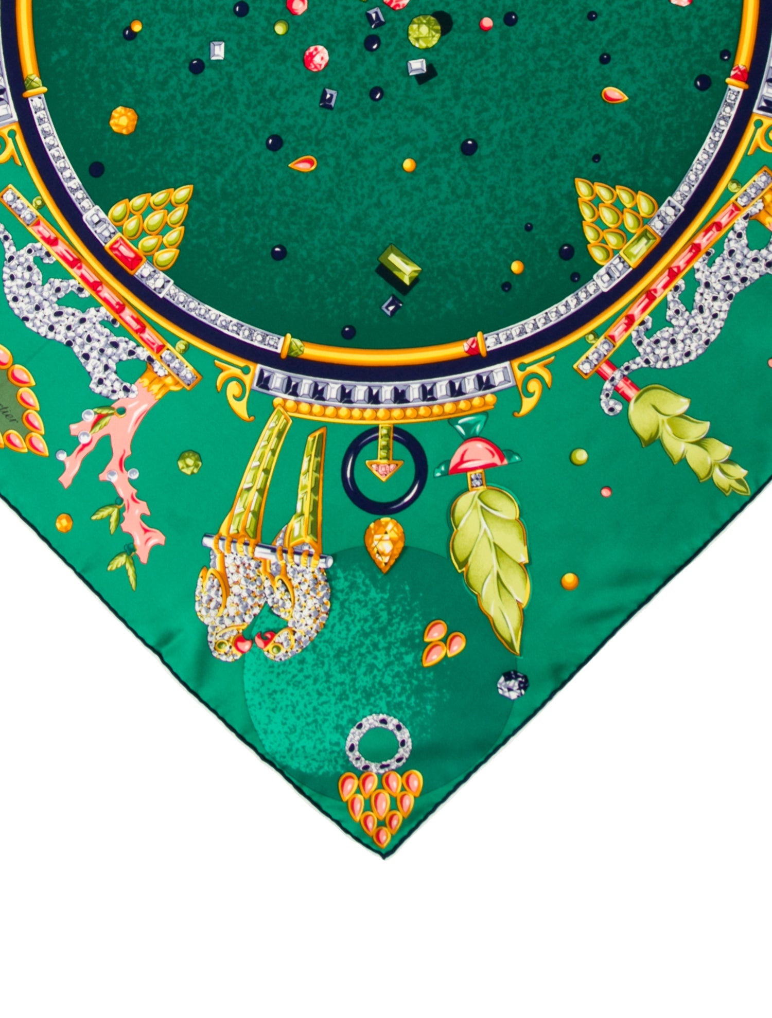 Cartier Silk Printed Scarf