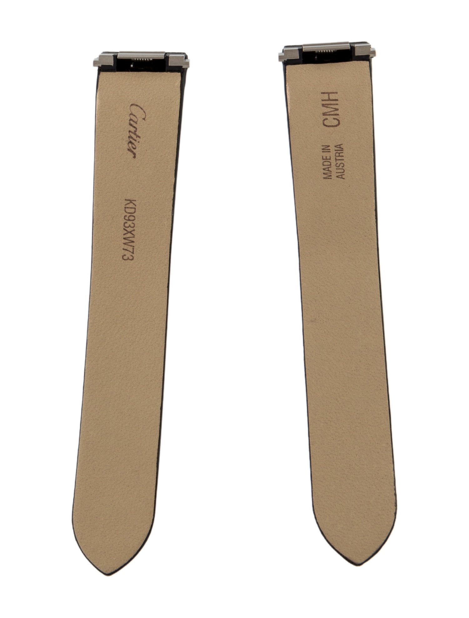 Cartier Roadster 16mm Black Satin Strap