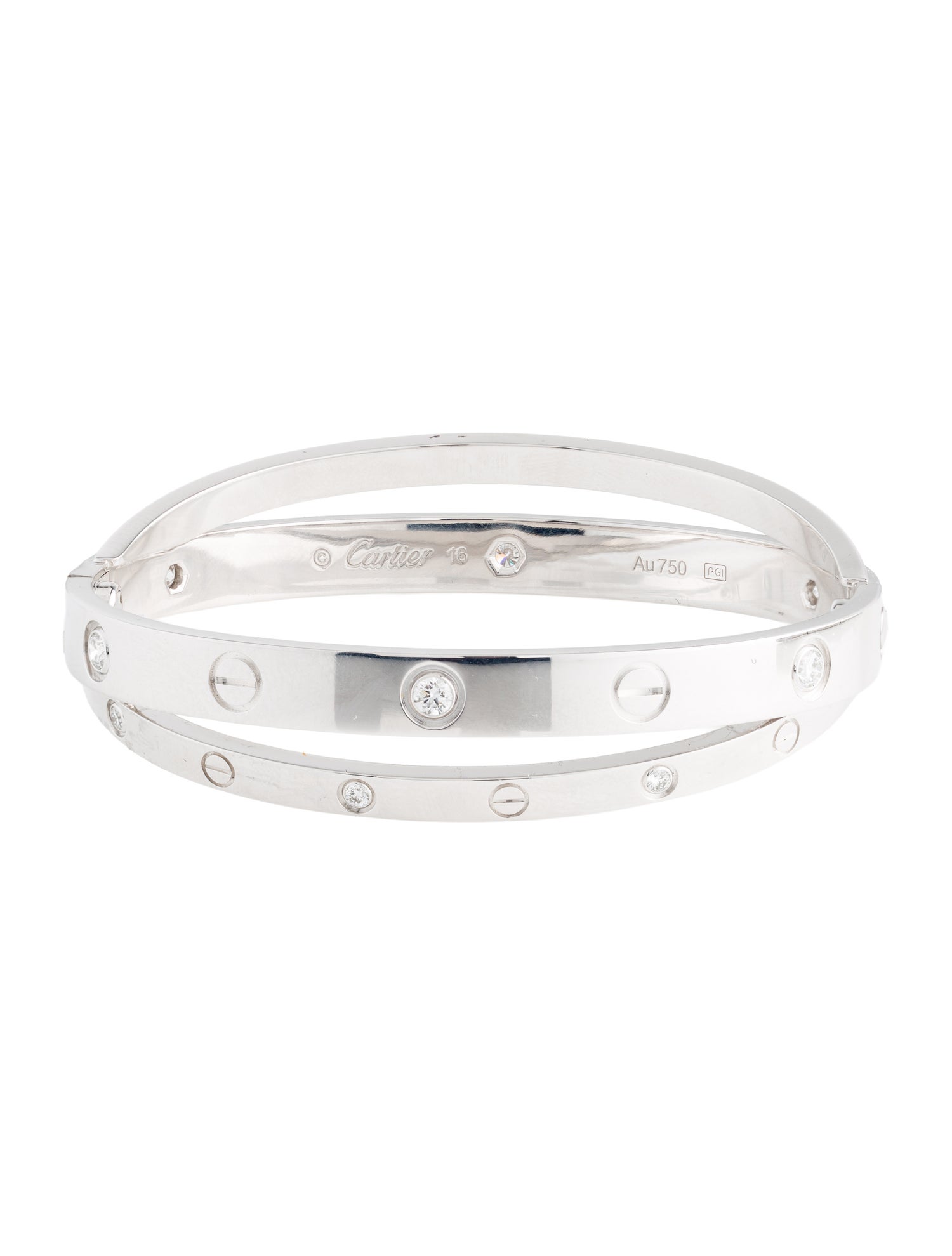 Cartier LOVE Bracelet, 12 Diamonds