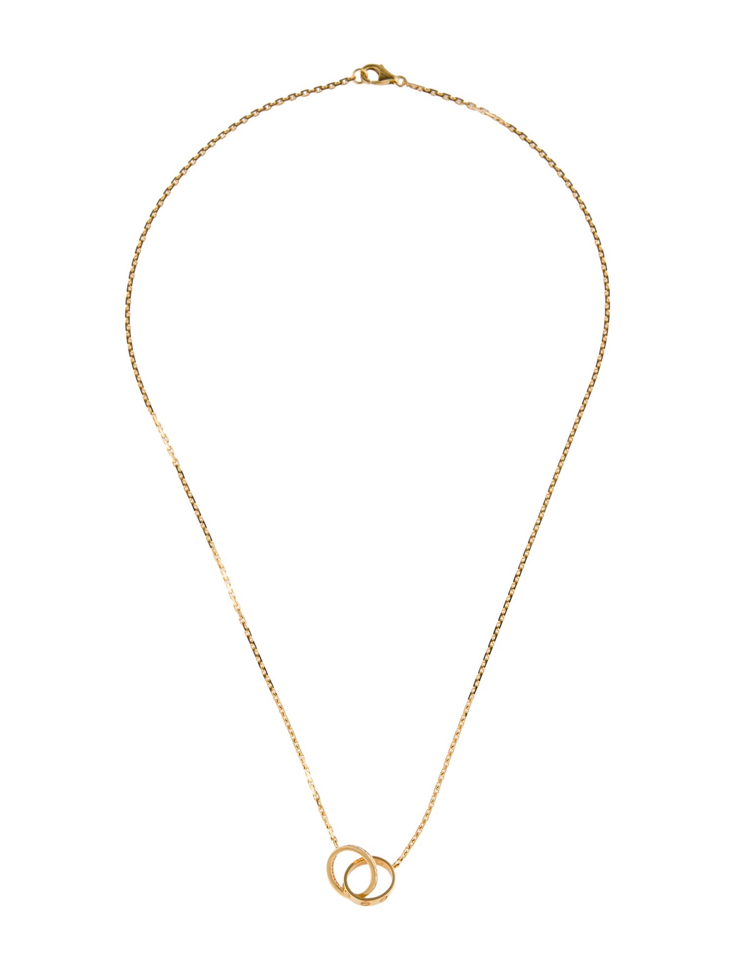 Cartier LOVE Pendant Necklace, Half Paved