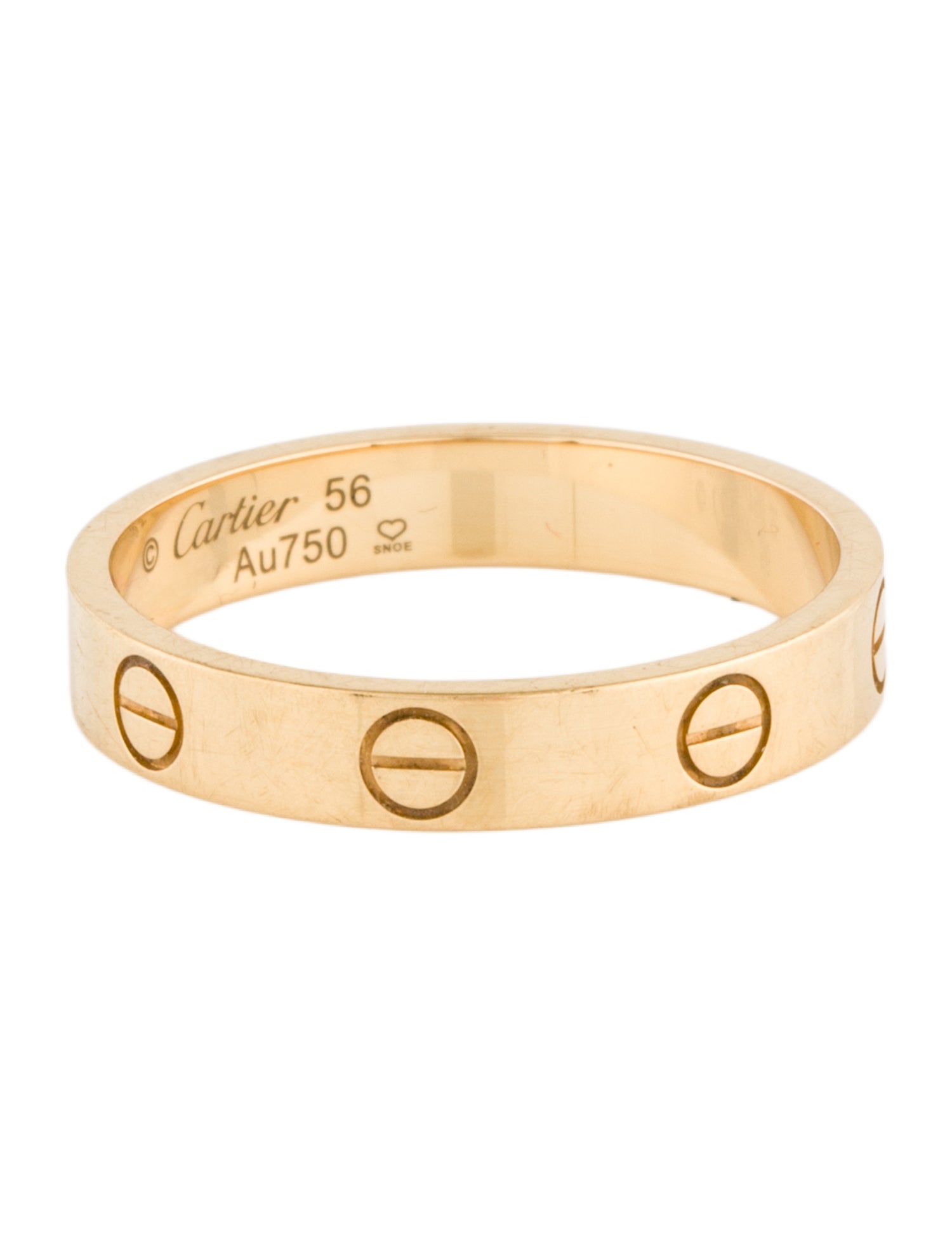 Cartier LOVE Ring, Small Model