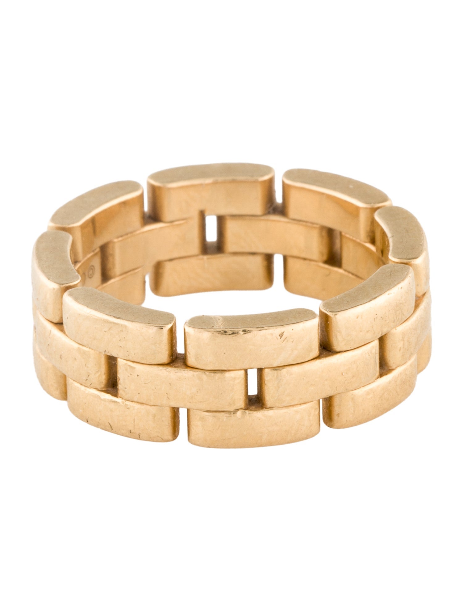 Cartier Maillon Panthère Ring, Triple Row