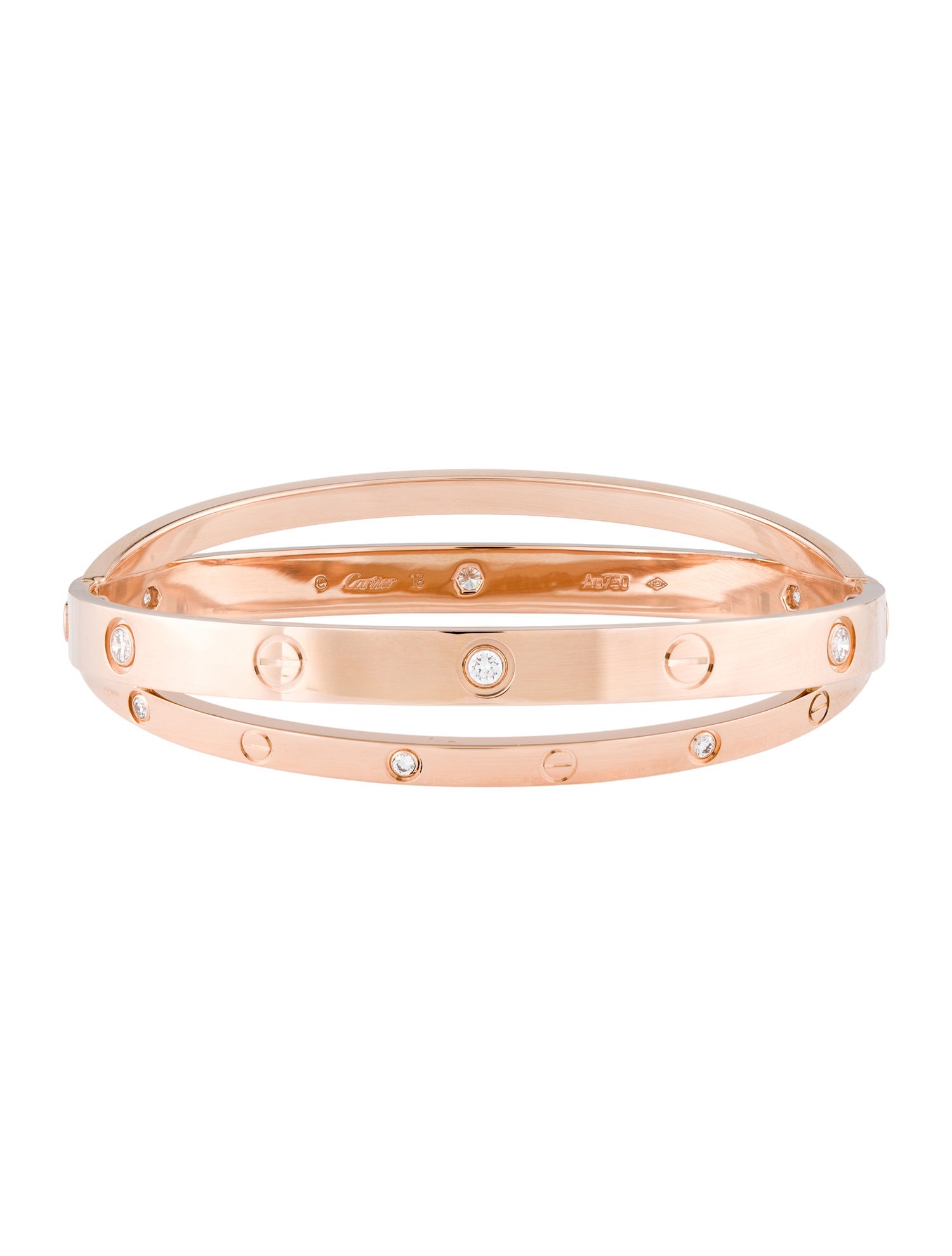 Cartier LOVE Bracelet, 12 Diamonds