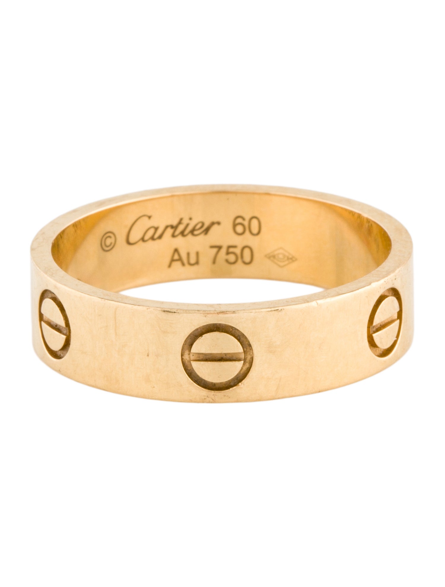 Cartier LOVE Ring, Classic Model