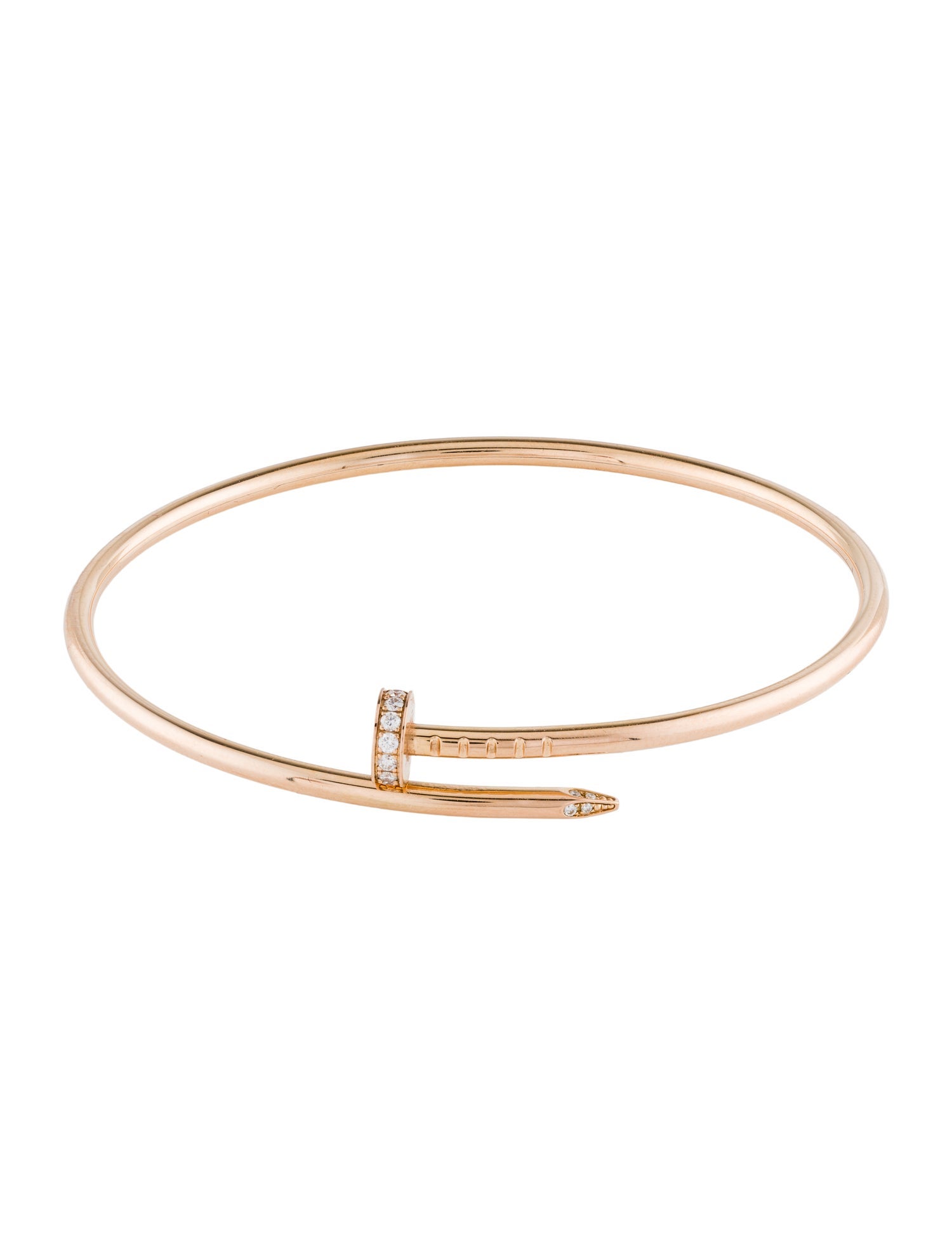 Cartier Diamond Juste un Clou Bracelet, Small Model