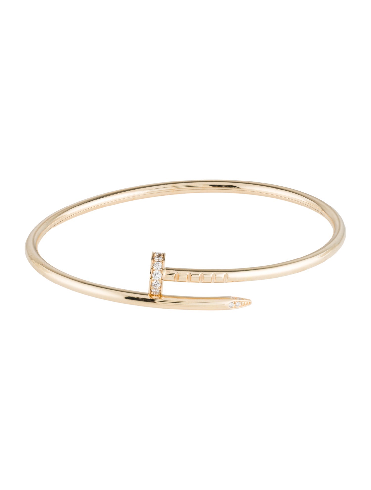 Cartier Small Diamond Juste Un Clou Bracelet w/ Tags